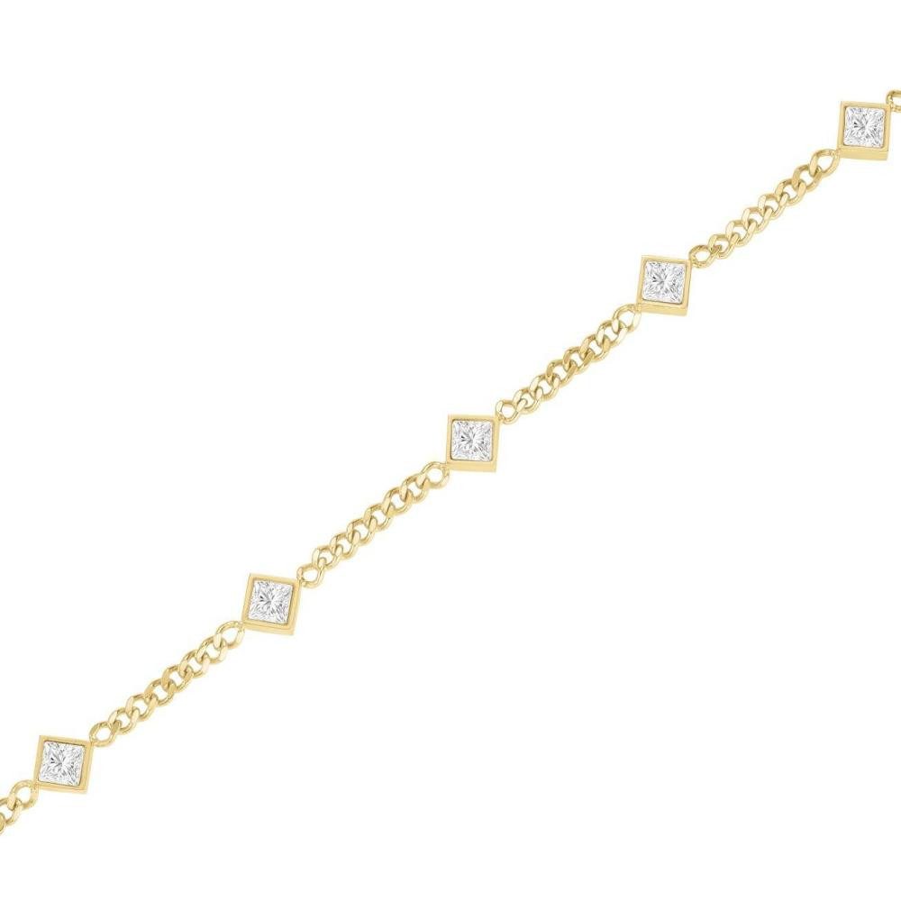 ROSEFIELD Armband ROSEFIELD Armband Playful Crystals Princess Gold