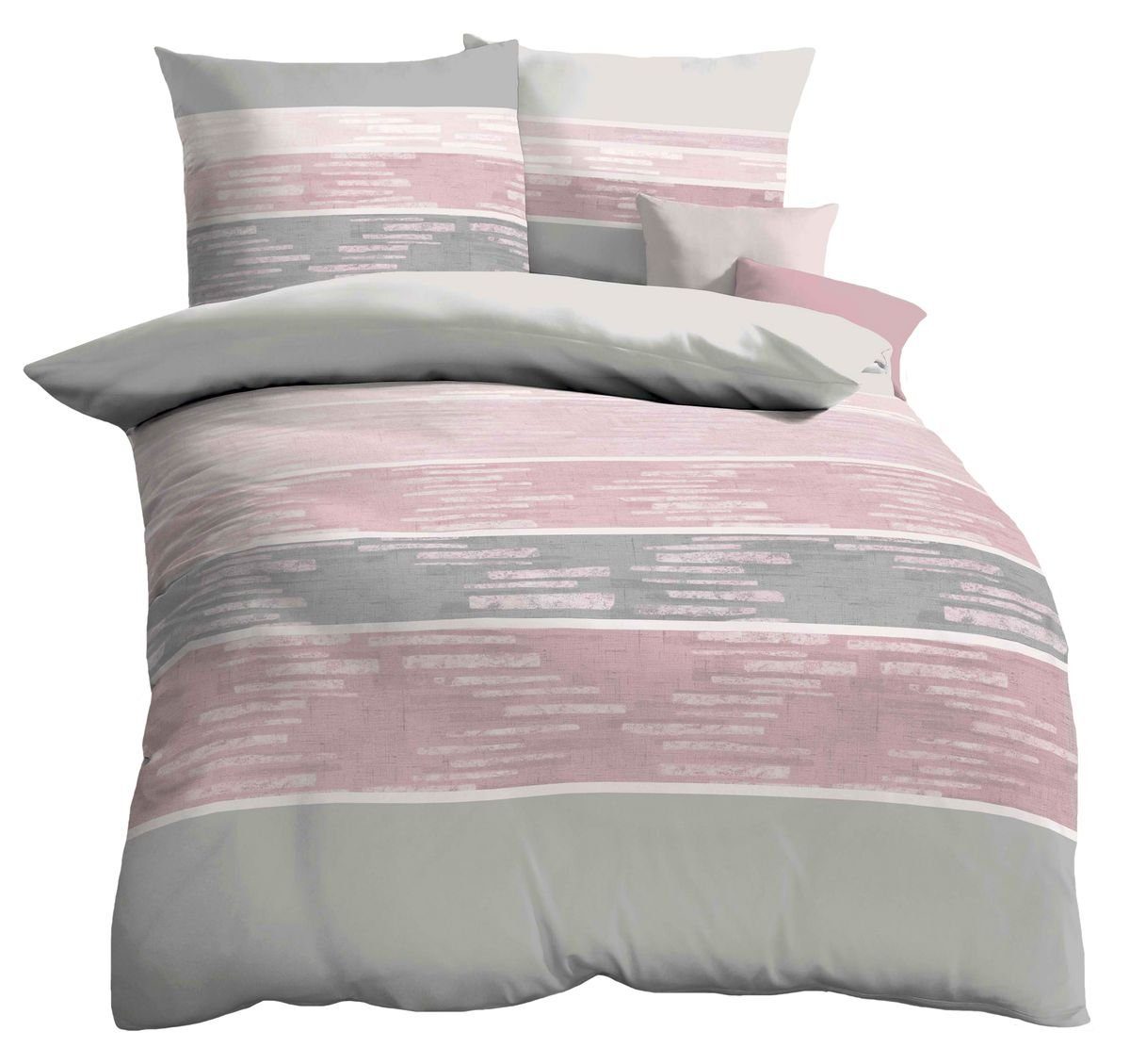 Kaeppel Bettwäsche Kaeppel Fein Biber Bettwäsche 2 tlg. Trail Rosenholz Ros günstig online kaufen