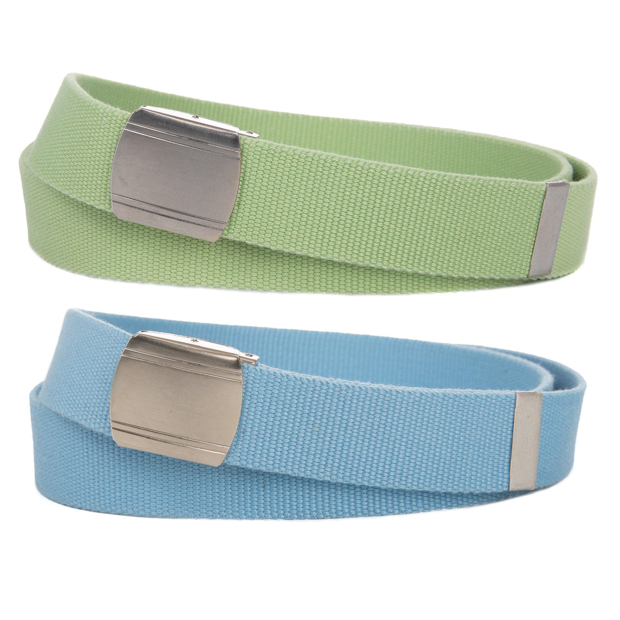 Cassandra Accessoires Stoffgürtel Bandgürtel "Farbtupfer" (2er-Set) MADE IN GERMANY