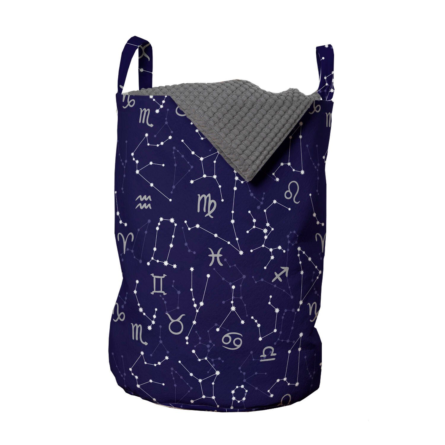 Abakuhaus Griffen Constellations mit Kordelzugverschluss Zodiac Wäschesäckchen Wäschekorb für Astrologie Waschsalons,