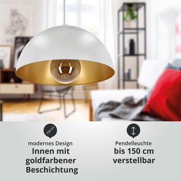 LED Universum Pendelleuchte "Jada" weiß, 40W, Höhenverstellbar