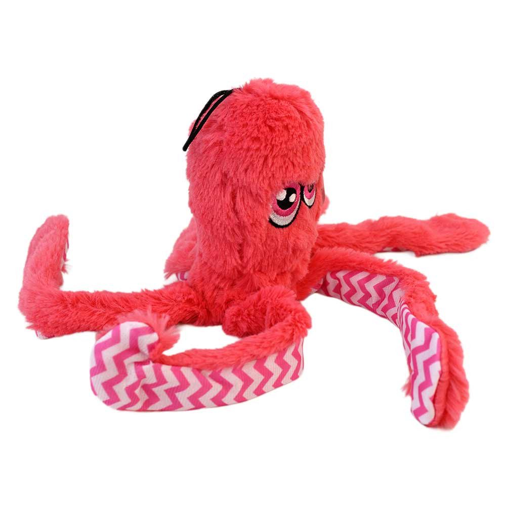 Krüger & Gregoriades Kuscheltier Plüsch Krake pink "Constantin" - ca. 40 cm (1-St)