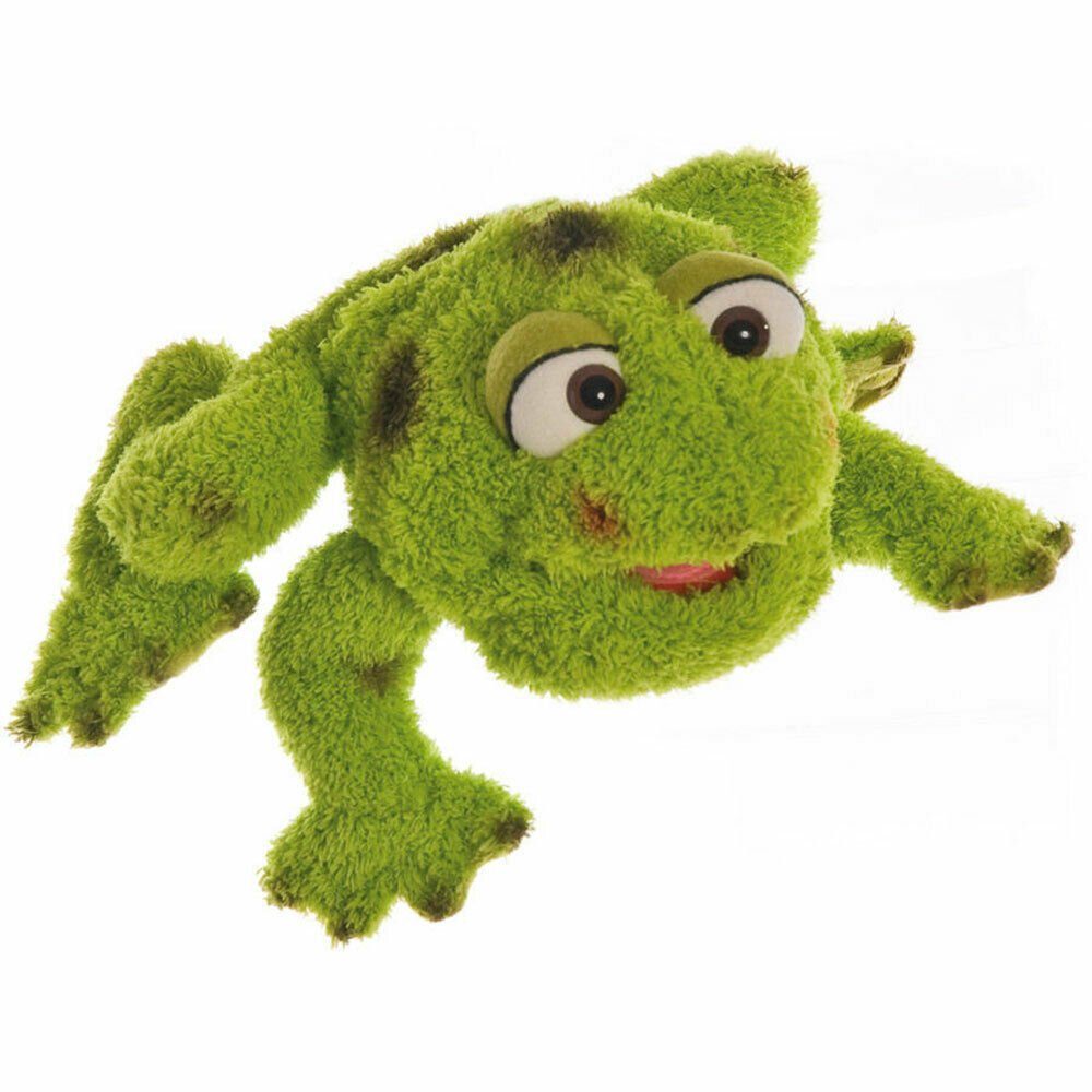 Living Puppets Handpuppe Handpuppe Kleiner Rolf der Frosch W208 Living Puppets (Packung), Sehr gut geeignet um Geschichten zu erzählen