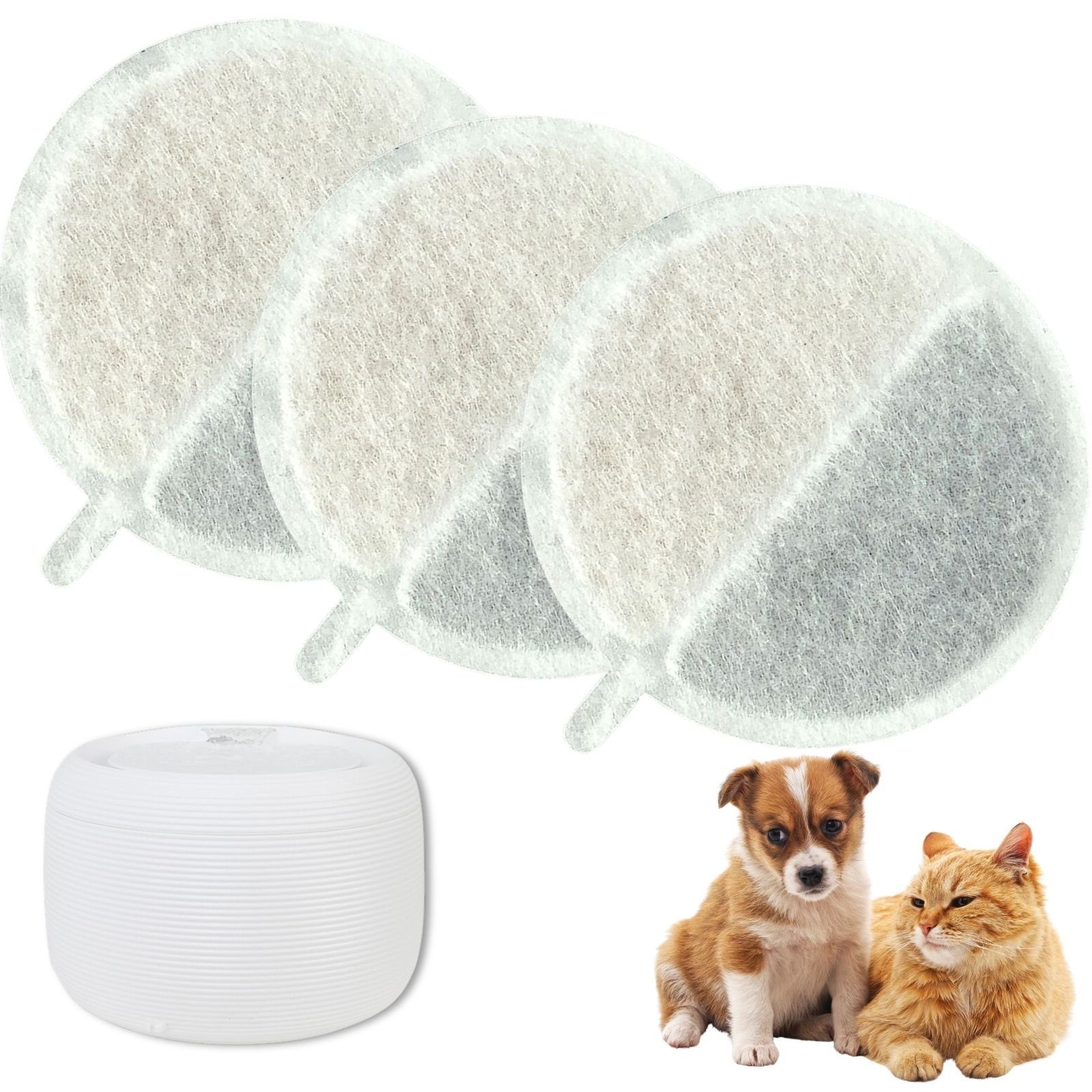 Rivello - Paws & Claws Trinkbrunnen Rivello 3er/6er-Set: Premium Filter für günstig online kaufen