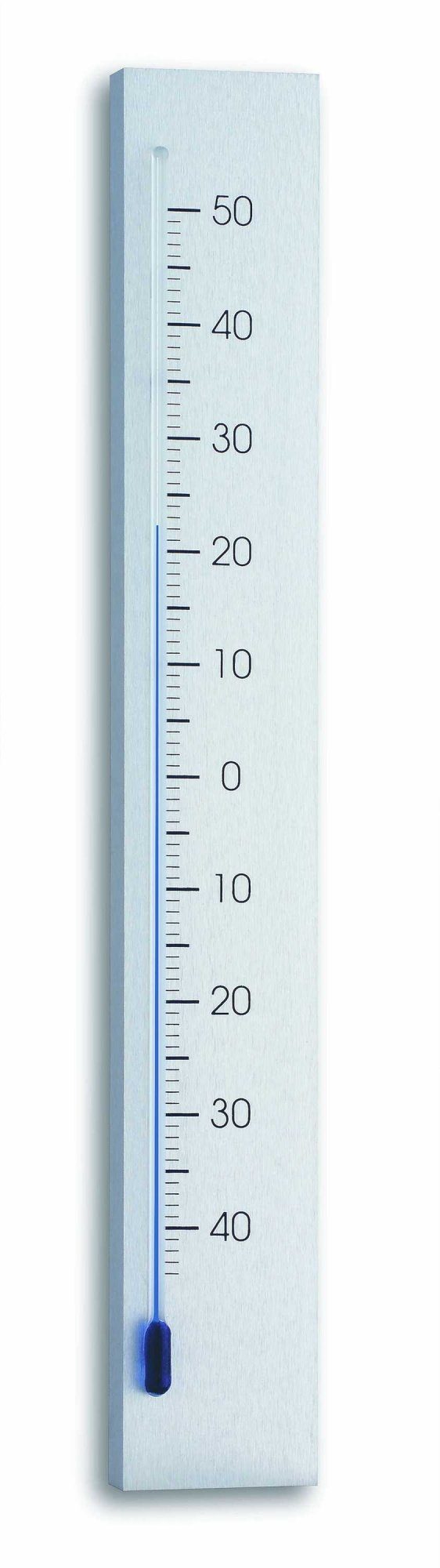 Gartenthermometer TFA 12.2033 Analoges Innen-Außen-Thermometer aus Aluminium LINEA