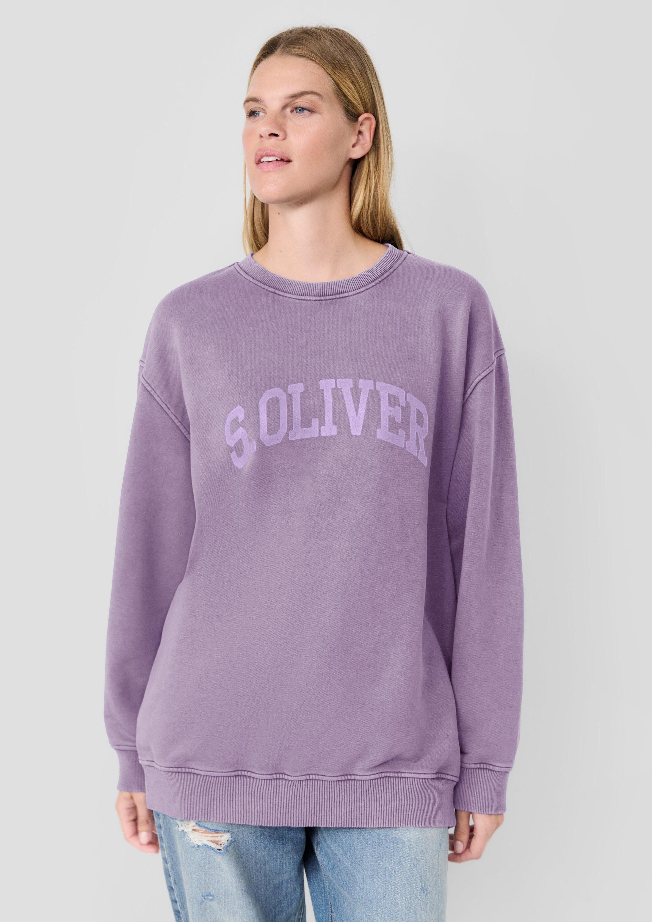 s.Oliver Sweatshirt Sweatshirt s.Oliver x Heidi Klum: Sweatshirt mit Logo