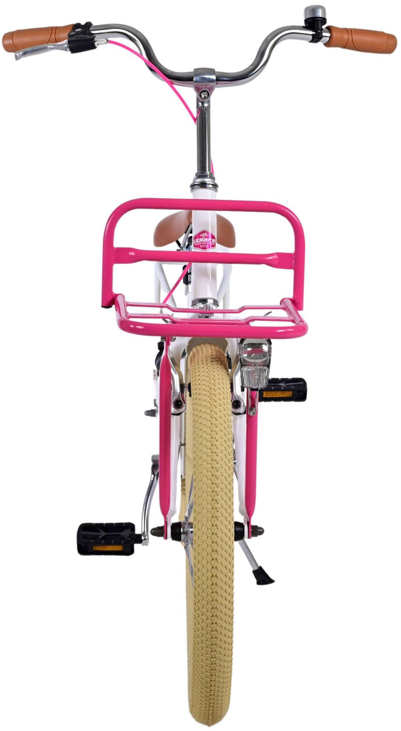 TPFSports Kinderfahrrad Volare Excellent 20 Zoll mit Rücktritt + Handbremse, 1 Gang, (Mädchen Fahrrad - Rutschfeste Sicherheitsgriffe), Kinder Fahrrad 20 Zoll mit Ständer Laufrad Mädchen Kinderrad