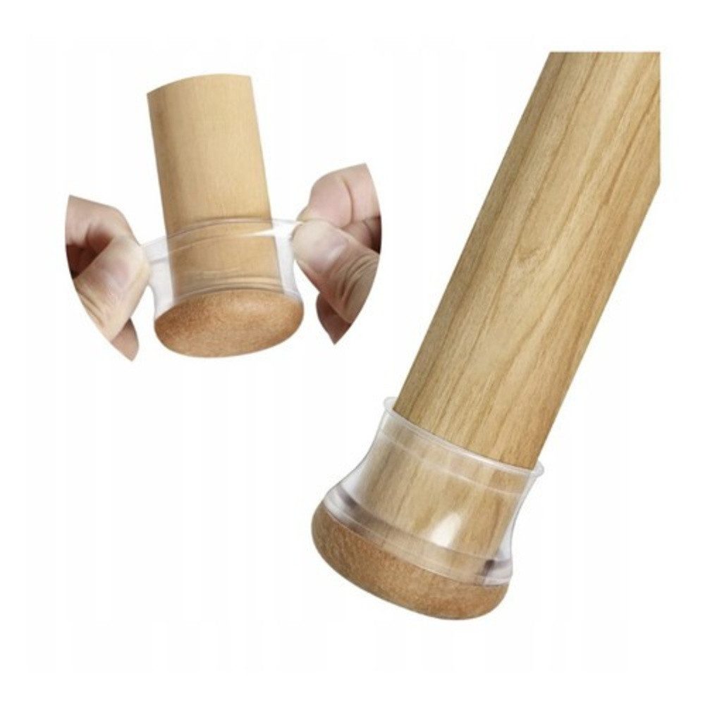 Ruhhy Stuhlrolle Stuhlbeinbezug Bezug Stuhlbein, (Spar-Set, 4-St., effektiv günstig online kaufen