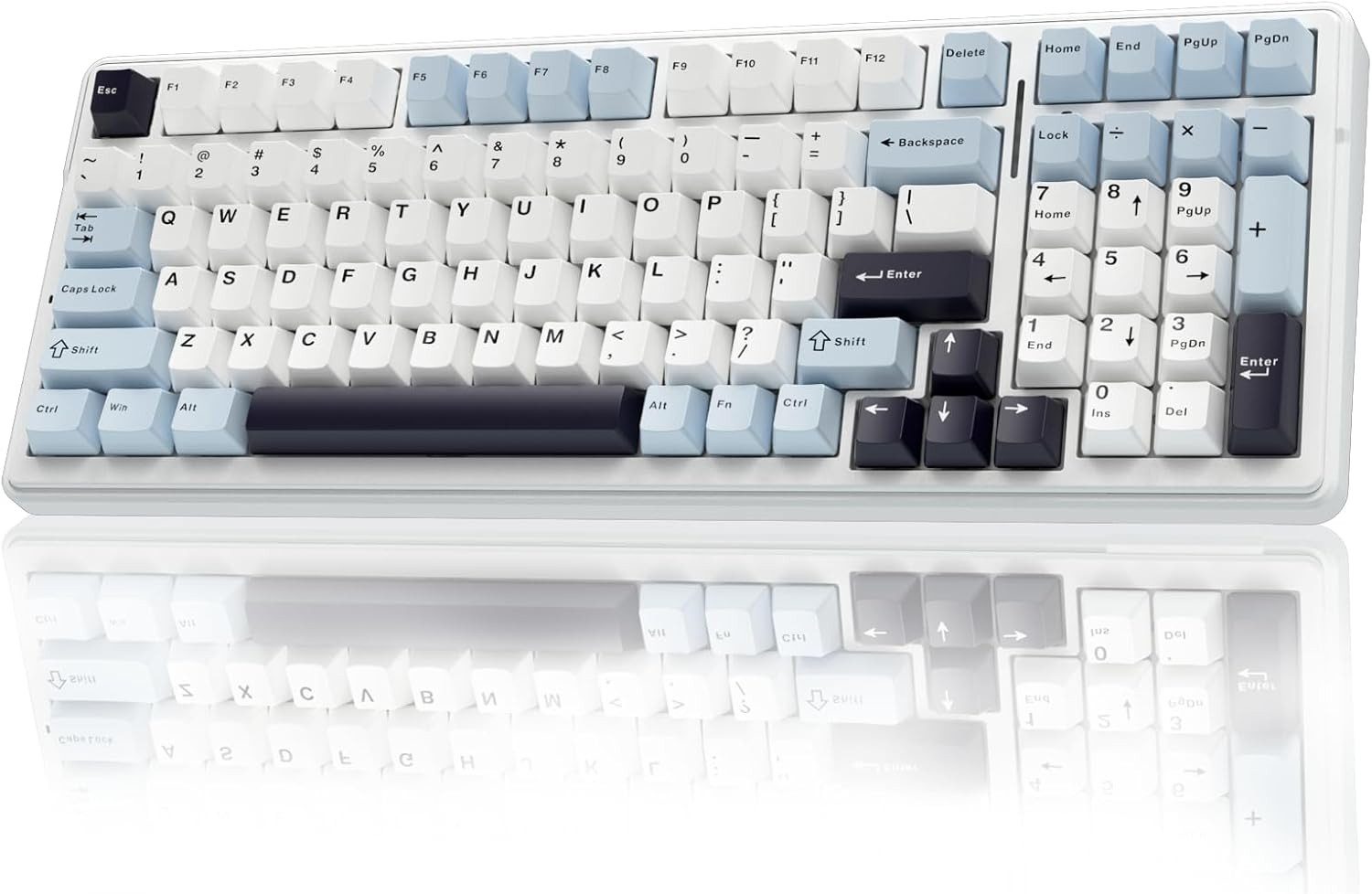 nsihing AULA F99 Mechanische Gaming Tastatur, RGB, Hot Swap, Bluetooth Gaming-Tastatur