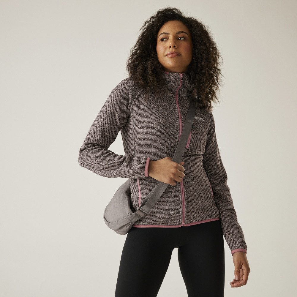 Regatta Outdoorjacke Regatta Newhill Kapuzen-Fleece mit durchgehendem Reißverschluss für Da