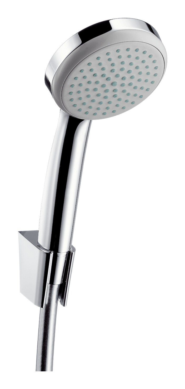 hansgrohe Handbrause Croma / Croma 100, 100 Brauseset 100 1jet mit Brauseschlauch 1250 mm - Chrom | Handbrausen