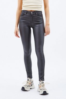 Dr. Denim High-waist-Jeans Lexy (1-tlg) Cut-Outs, Weiteres Detail, Plain/ohne Details