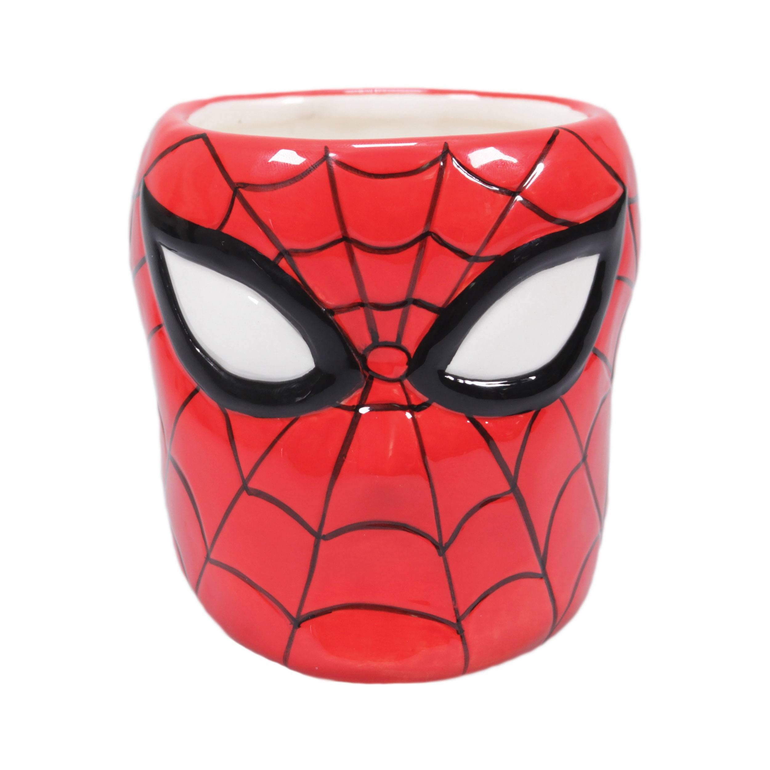 Half Moon Bay Tasse Marvel Shaped Tasse Spider-Man, 1-tlg., Spider-Man 3D Optik