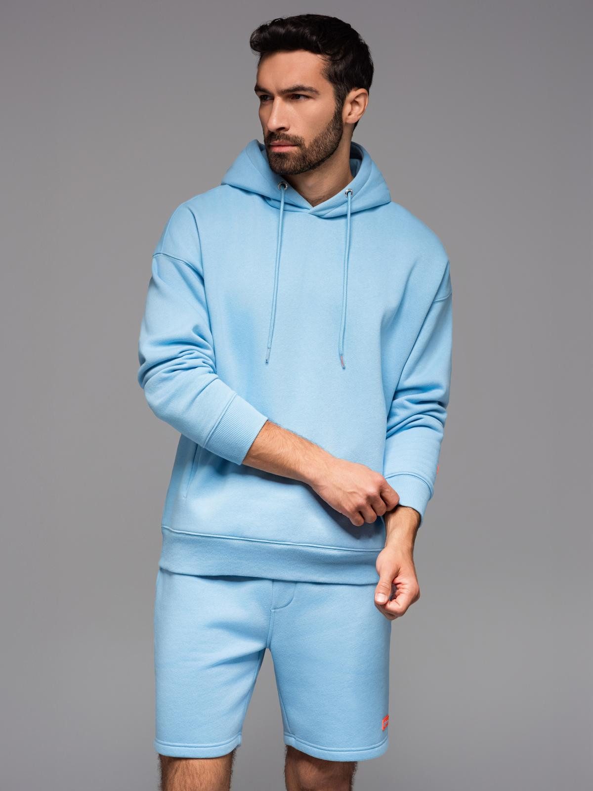 OMBRE Kapuzensweatjacke Unisex-Sweatshirt mit Kapuze und Taschen