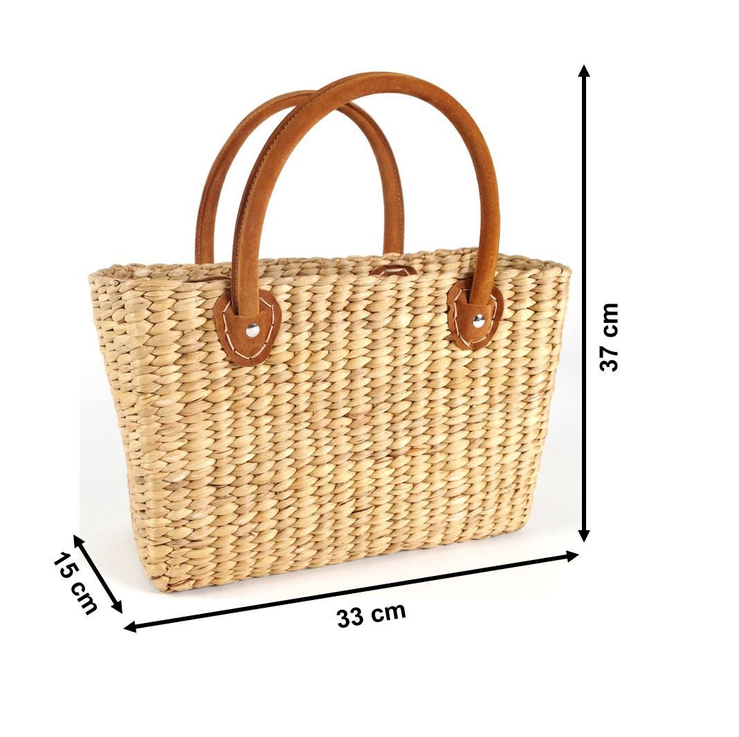 Kobolo Shopper Korbtasche aus Wasserhyazinthe Gr1 günstig online kaufen