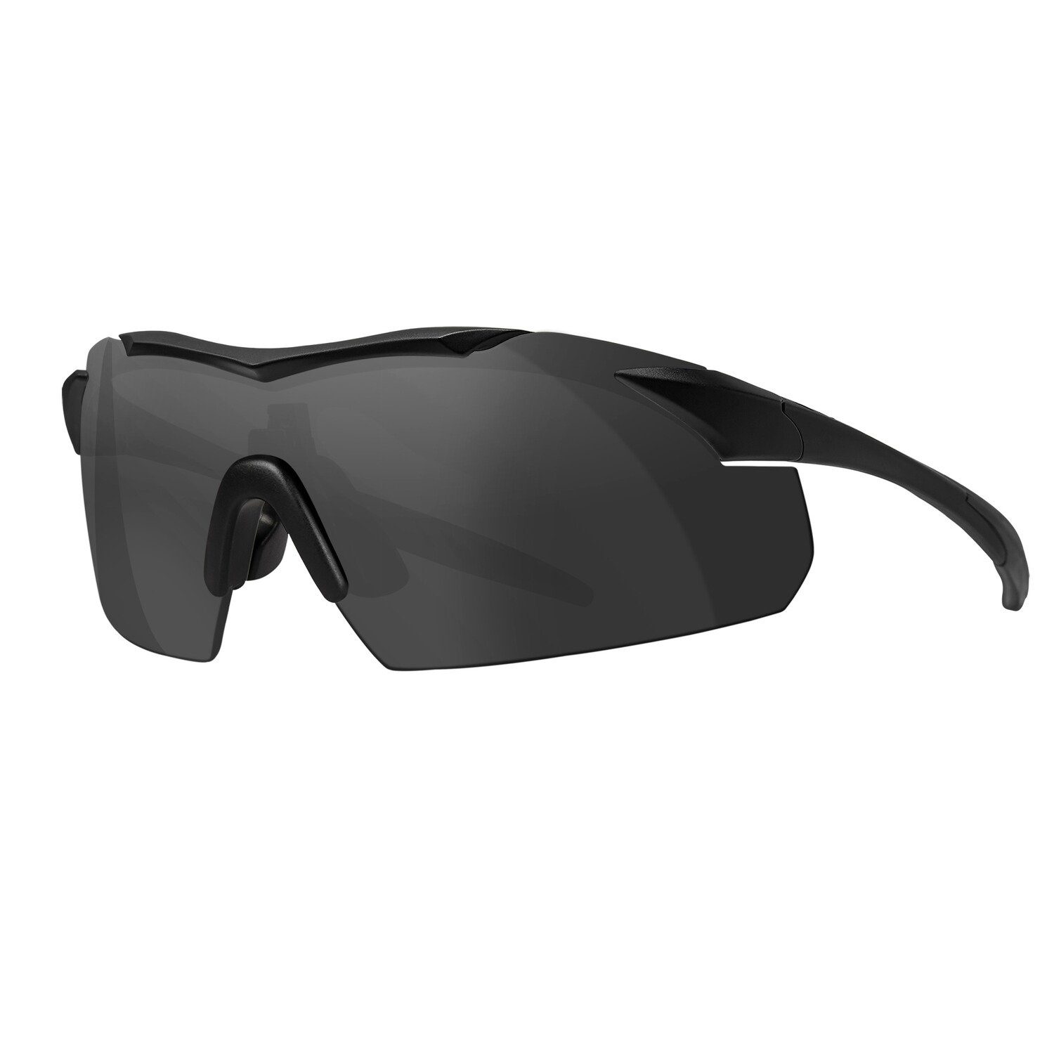 COMM X 2.5 WX Sonnenbrille Matt Wiley Schwarz VAPOR Set