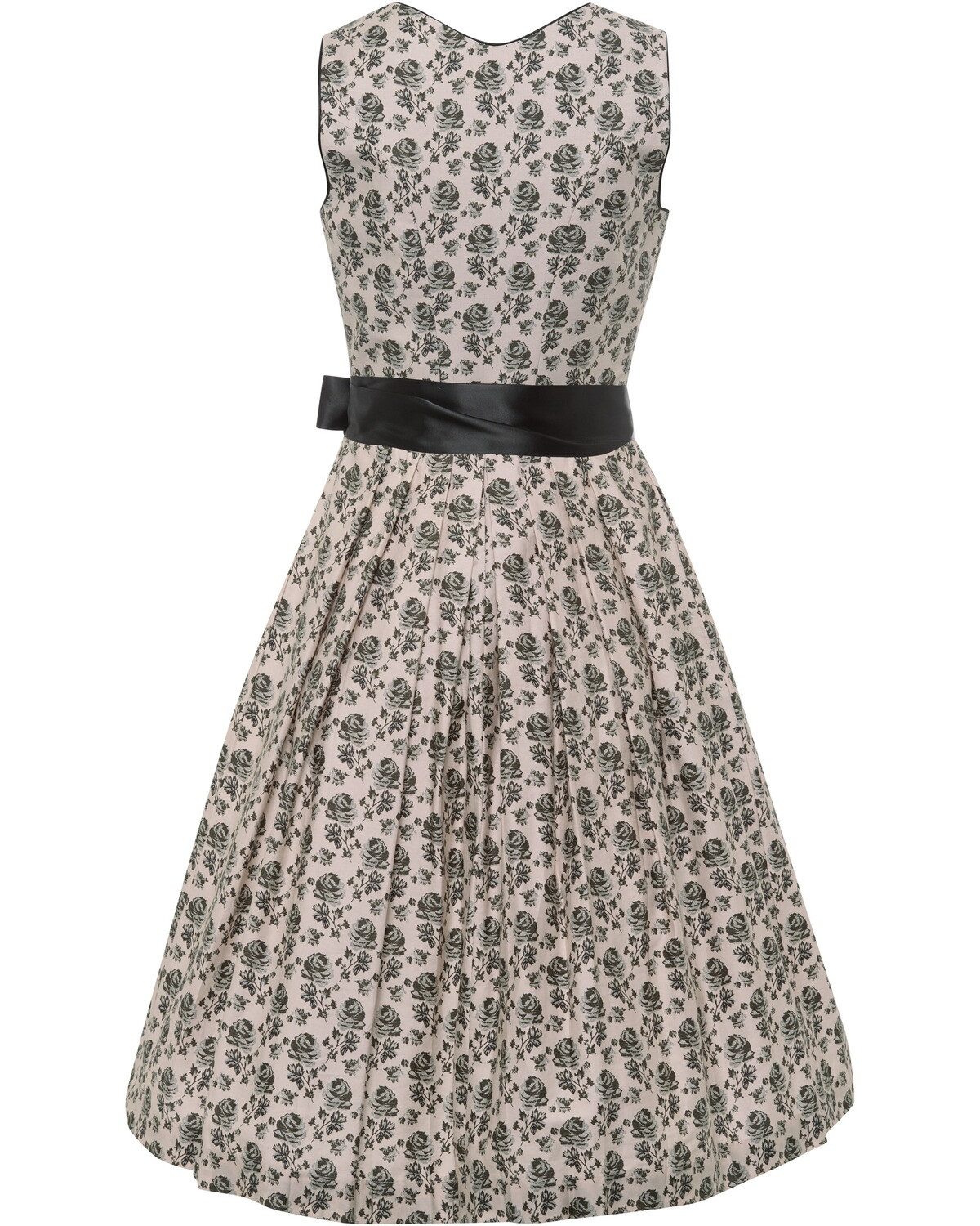 Almsach Dirndl Midi Dirndl mit Rosenprint günstig online kaufen