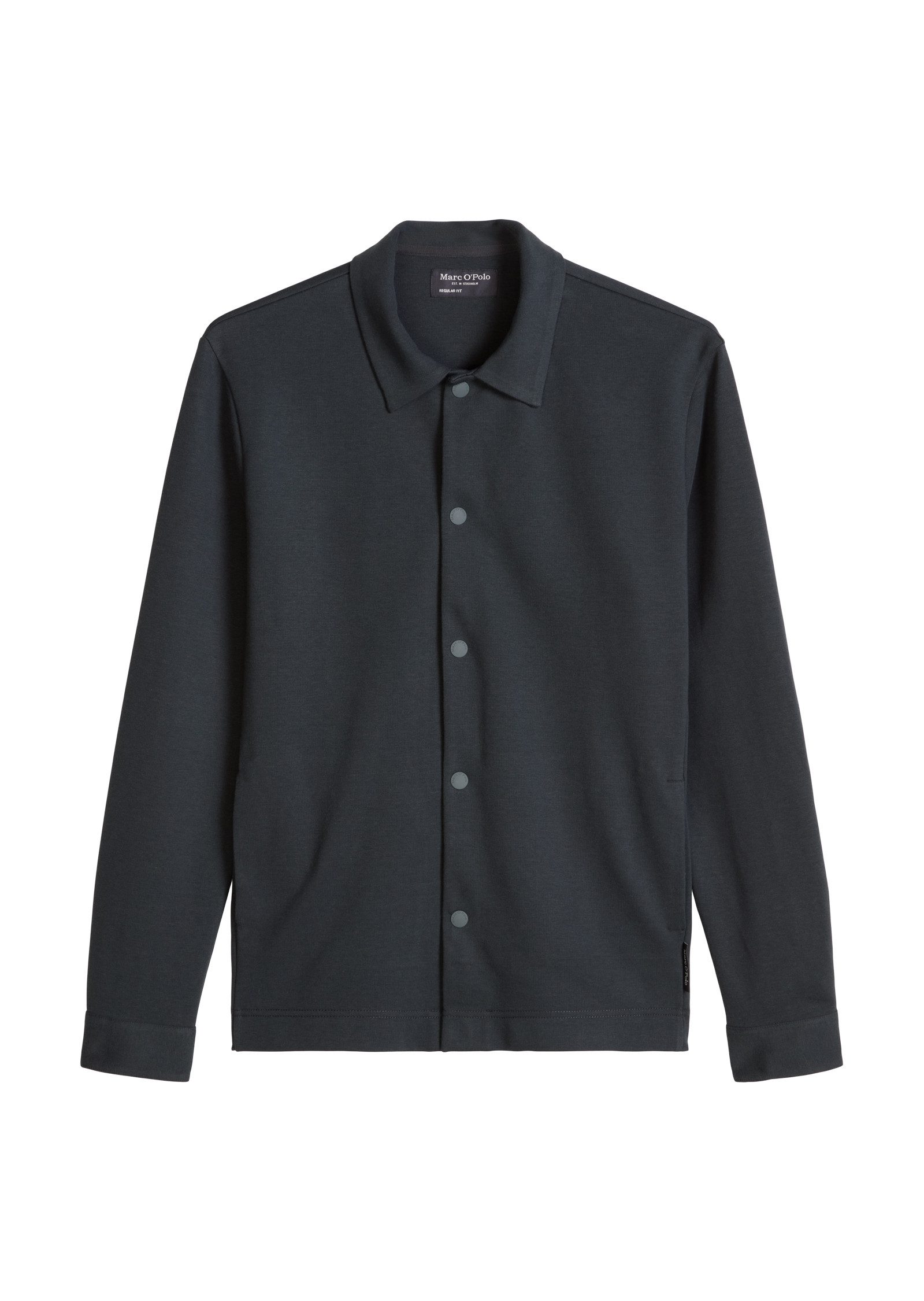 Marc O'Polo Sweatjacke mit Kentkragen, Regular Fit – Bild 5 von 5
