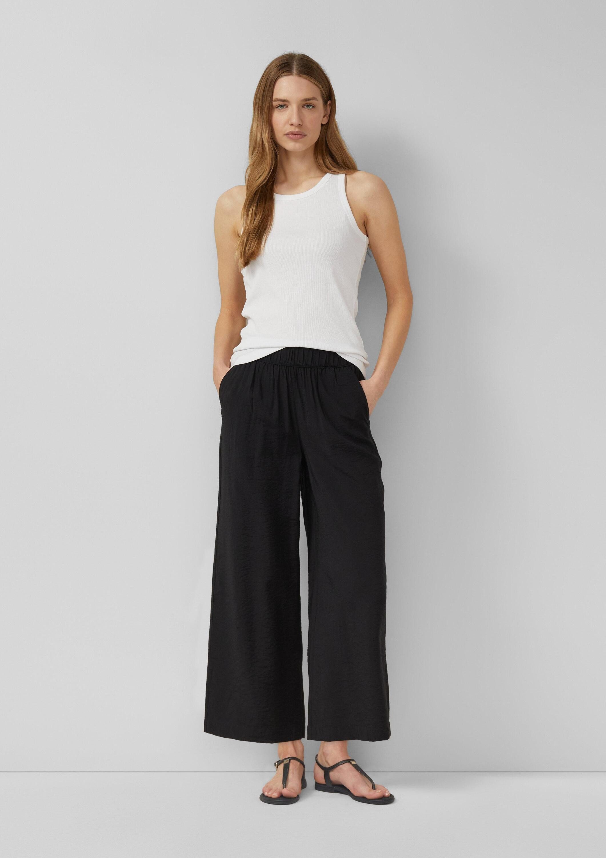 s.Oliver 7/8-Hose Hose Culotte aus Viskosemix