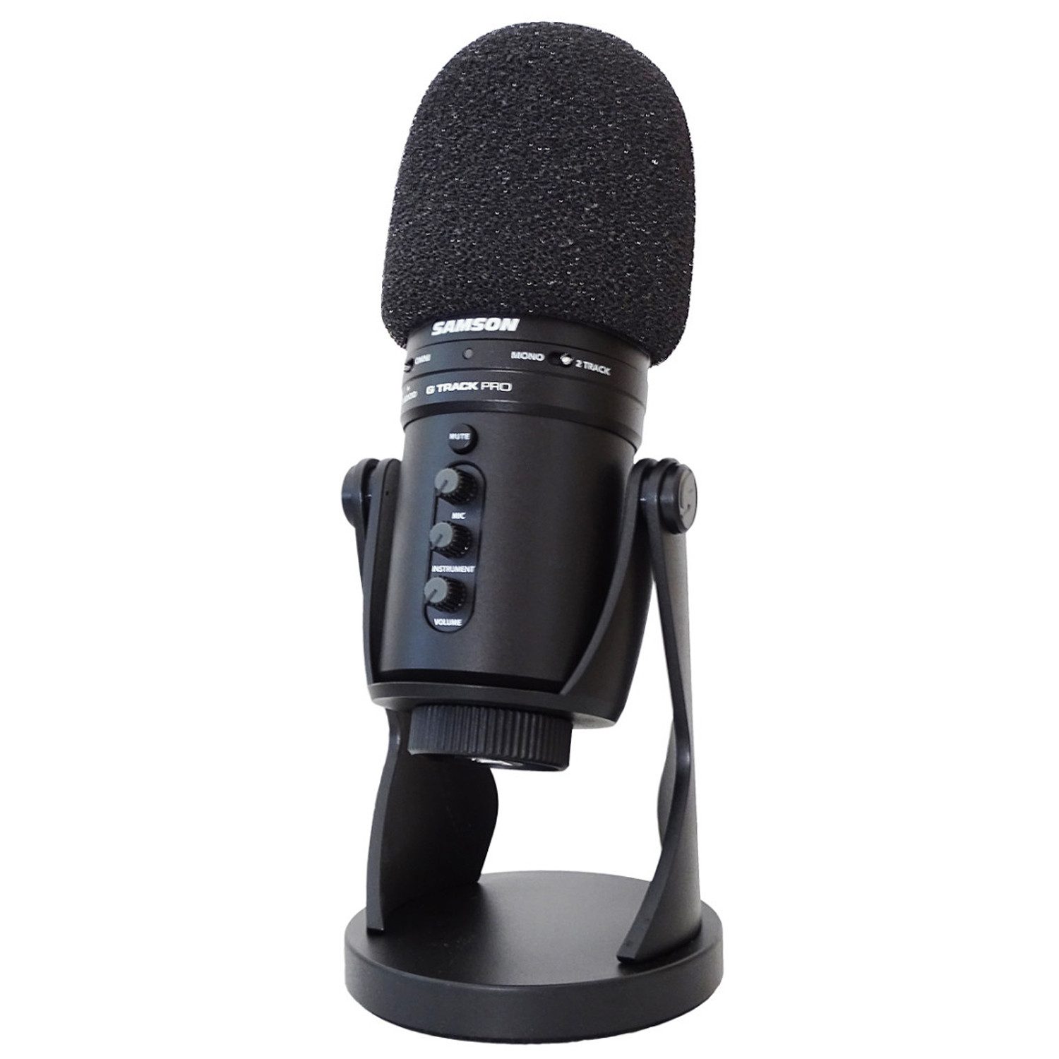 Samson Mikrofon Samson USB-Mikrofon G-Track Pro mit WS02 Popschutz (Mikrofon), Vorteils-Set mit Popschutz