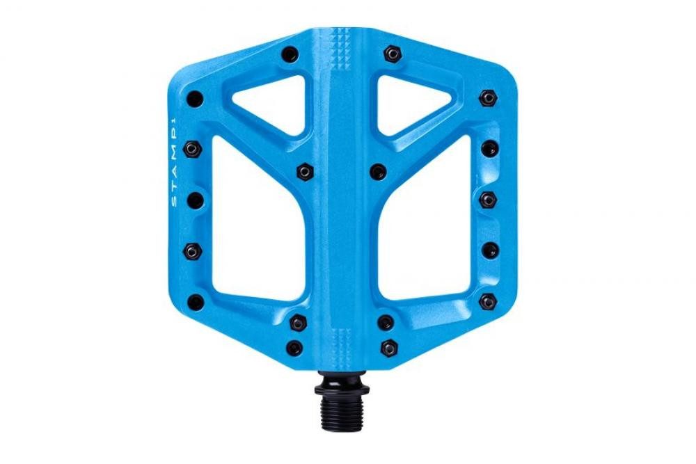crankbrothers Plattformpedale Crankbrothers Stamp 1 Gen 2 Plattform-Pedal groß Navy Blau