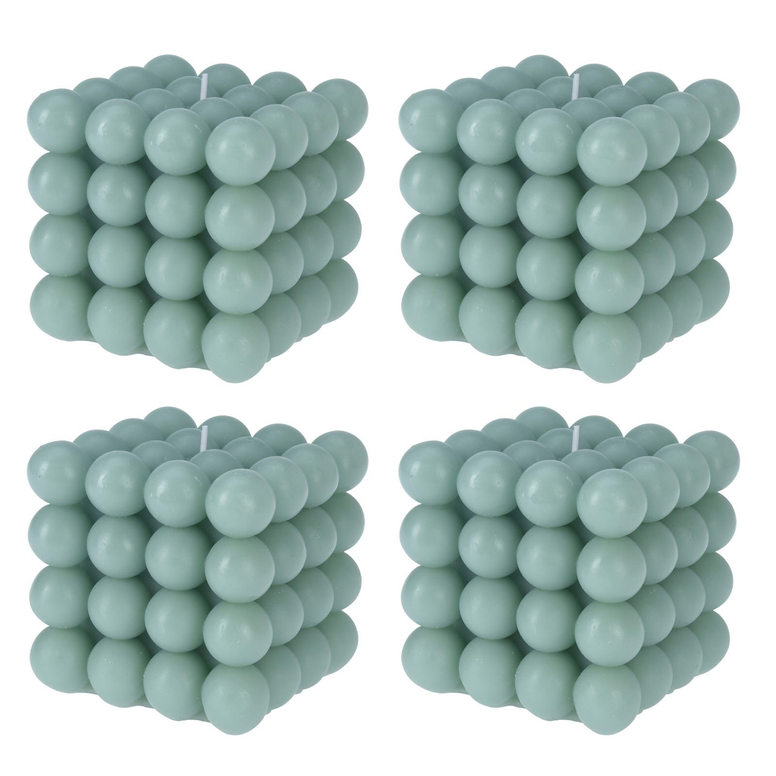 HAC24 Formkerze Deko Bubble Kerze Grün günstig online kaufen