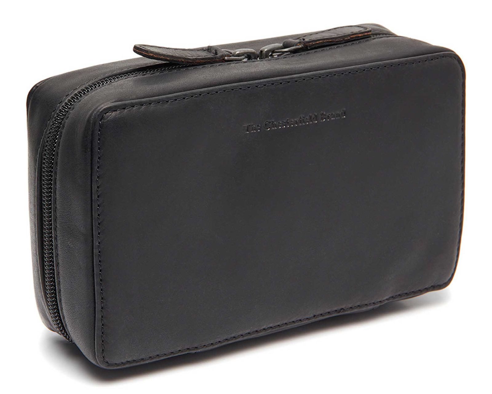 The Chesterfield Brand Kulturbeutel Tech-Organizer, aus echtem Rindsleder