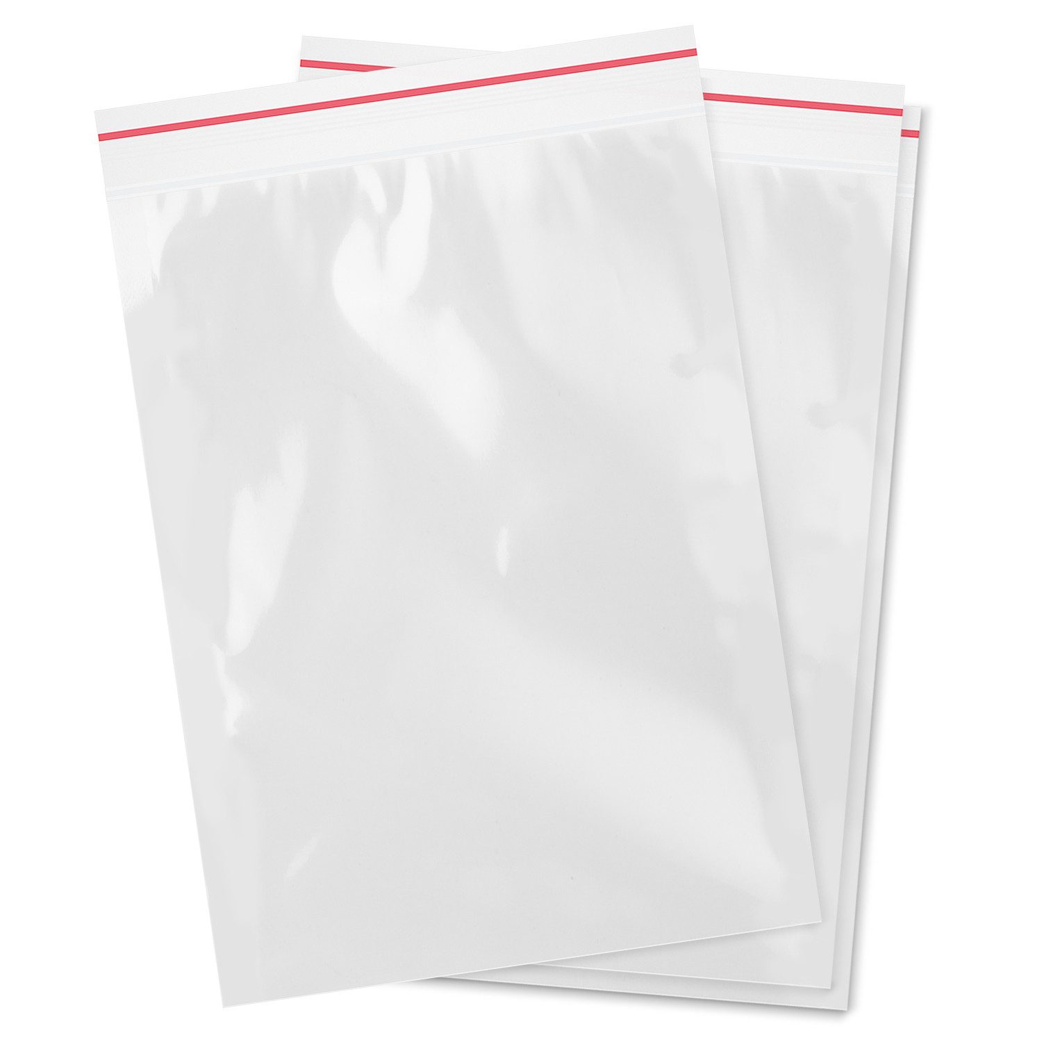 VIOKS Мешок для овощей Druckverschlußbeutel Zip Beutel 5 my, LDPE, (100-tlg), verschließbar, unbedruckt