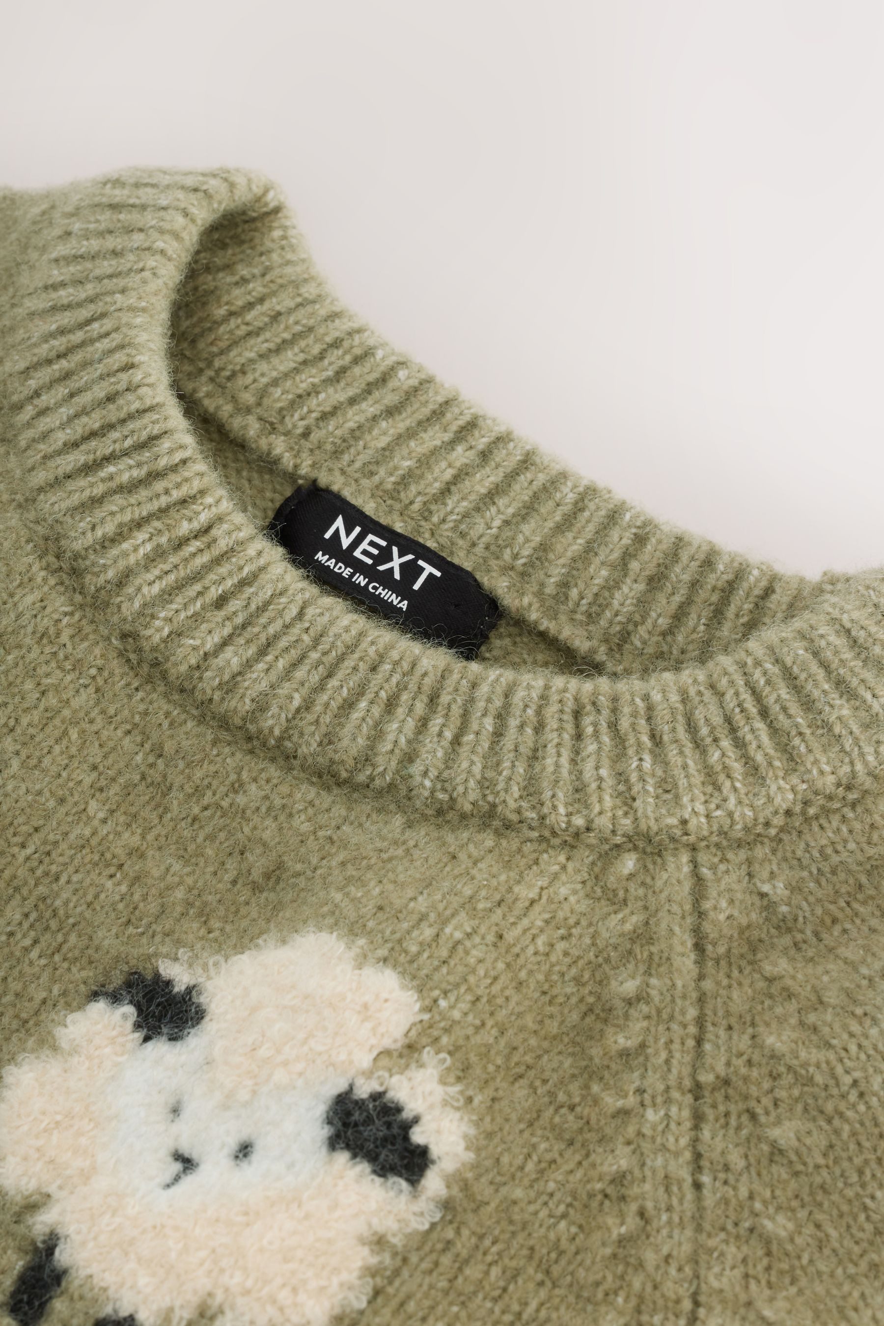 Next Strickpullover Gestrickter Rundhalspullover (1-tlg)