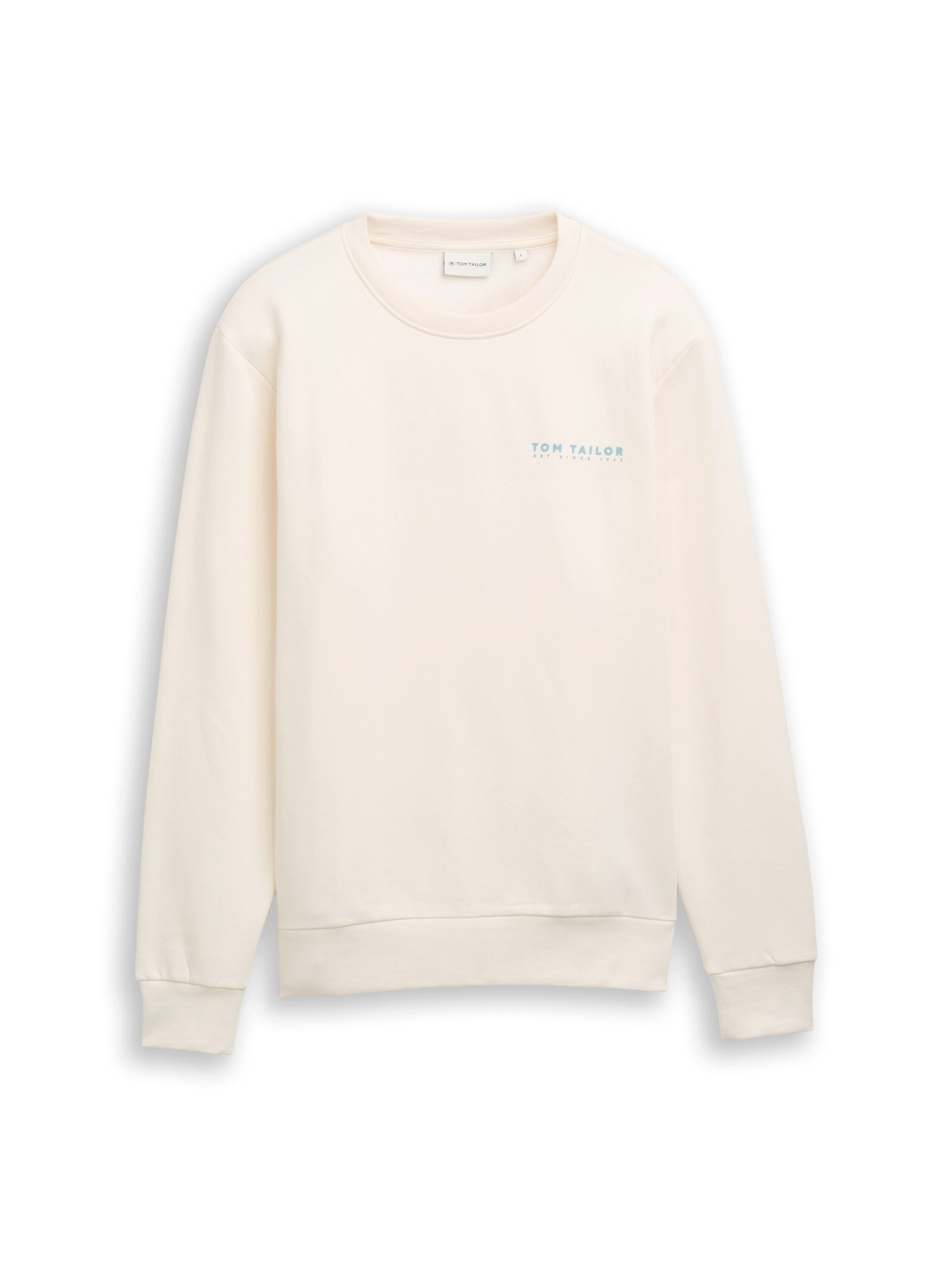 TOM TAILOR Sweatshirt mit Logo Stickerei