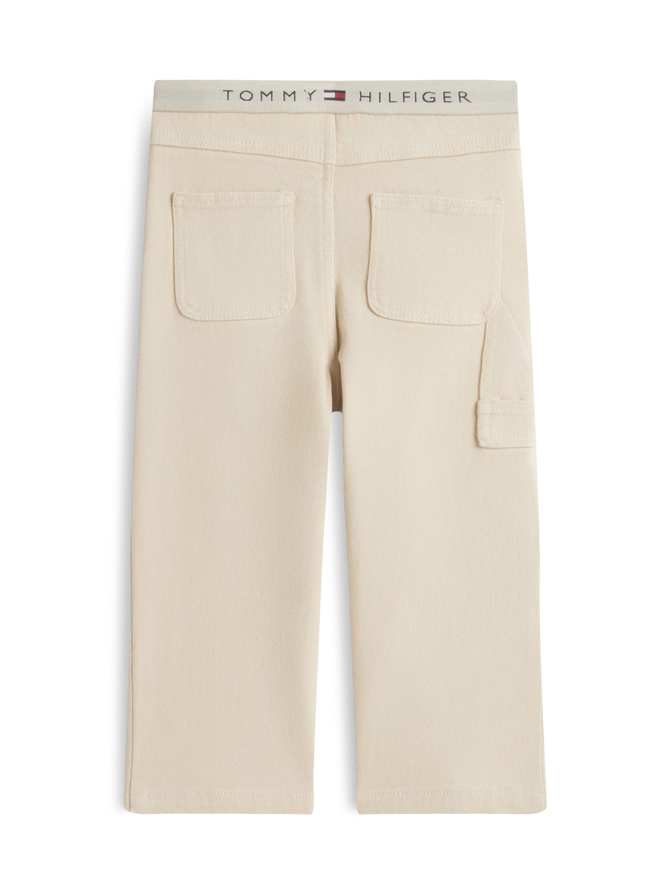 Tommy Hilfiger Gerade Jeans TOMMY COLORED DENIM PANTS Regular fit mit elastischem Bund für Babys