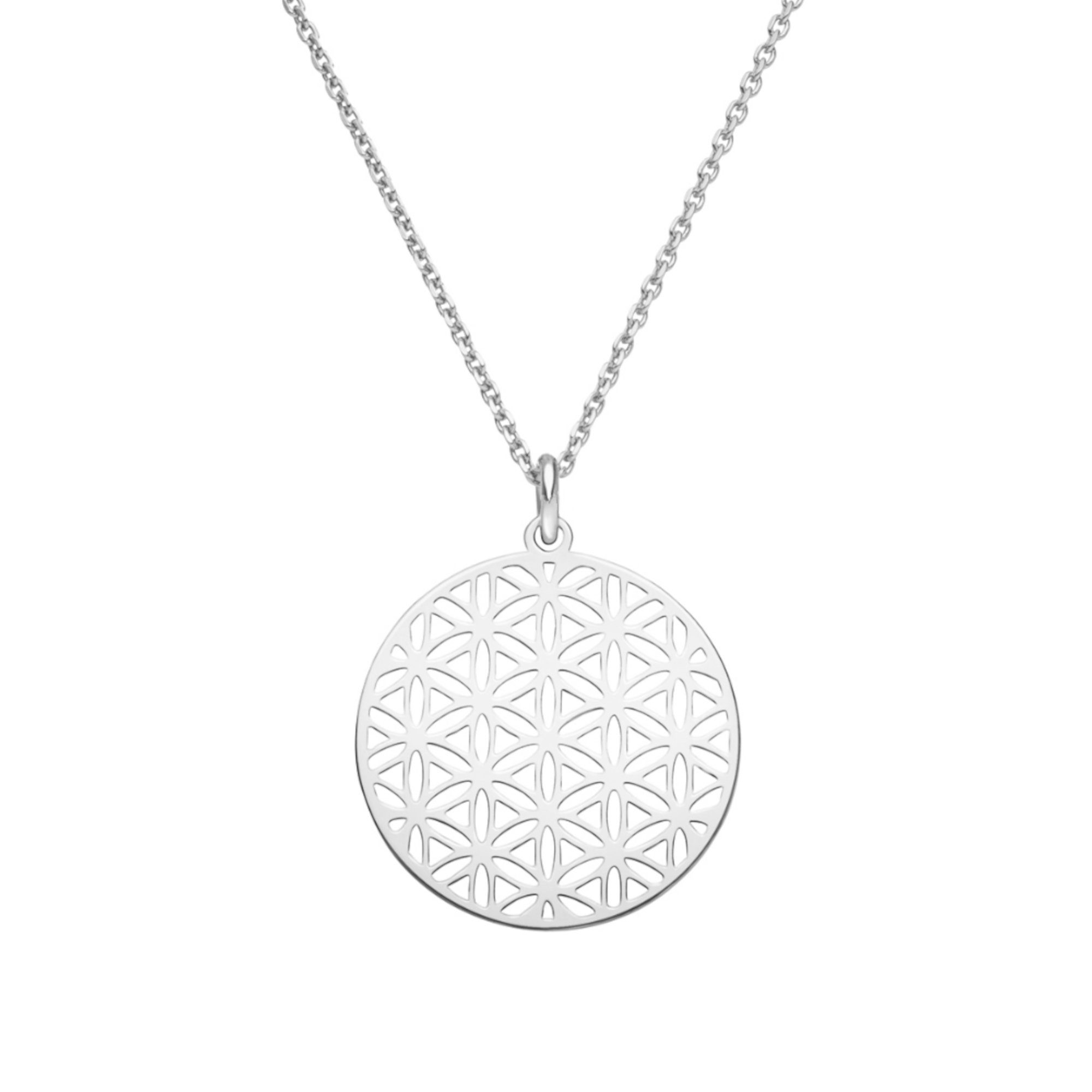 SCHOSCHON Kette mit Anhänger Halskette Lebensblume Blume des Lebens Anhänge günstig online kaufen