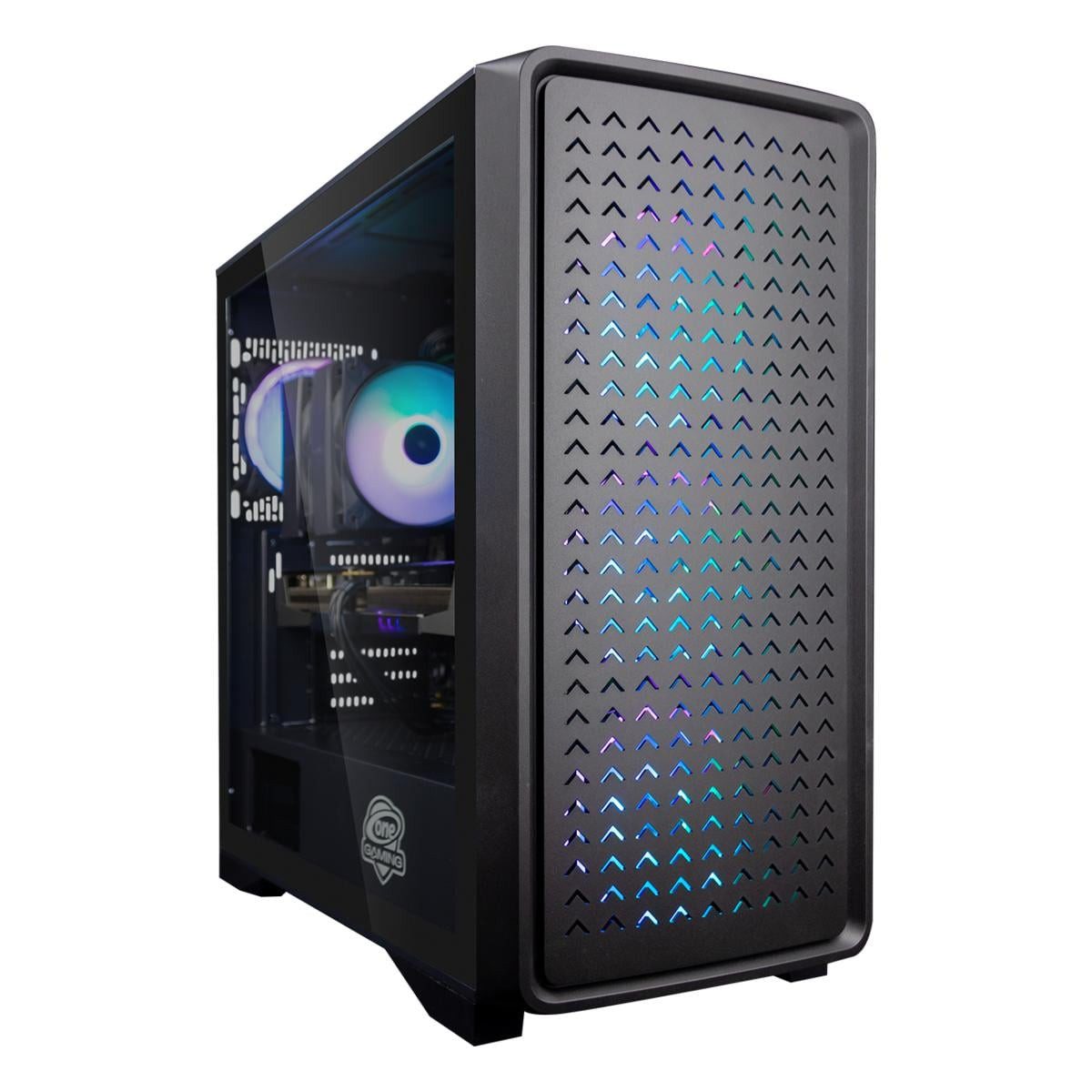 ONE GAMING Gaming PC IR075 Gaming-PC (Intel Core i7 12700KF, Radeon RX 9060 XT, 16 GB RAM, 1000 GB SSD, Luftkühlung)
