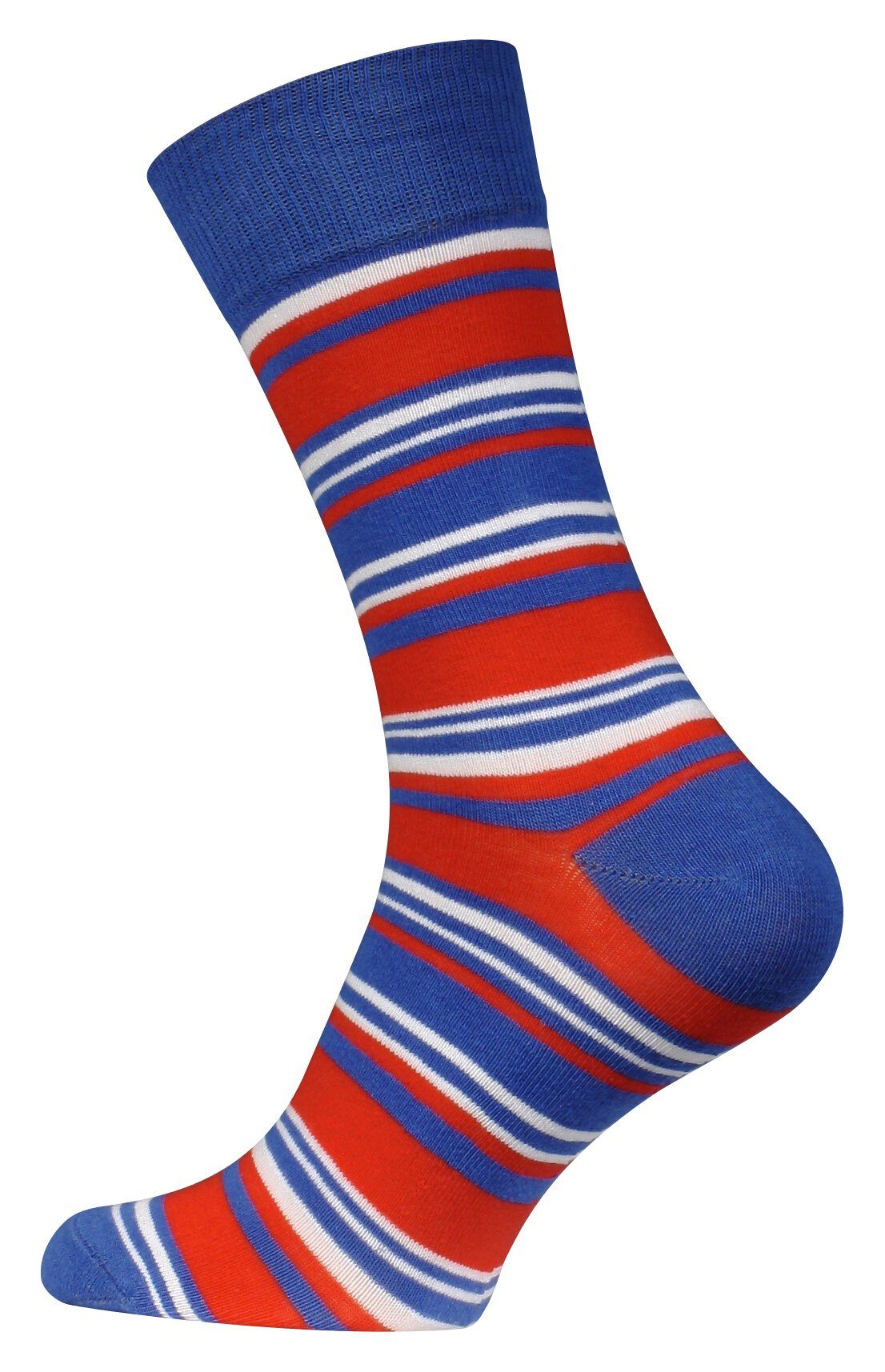 Vincent Creation® Socken "Stars and Stripes" (4-Paar) in angenehmer Baumwollqualität