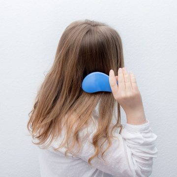 Intirilife Haarbürste, 1-tlg., Haarbürste Mini Bürste Detangler für Handtasche und Reisen