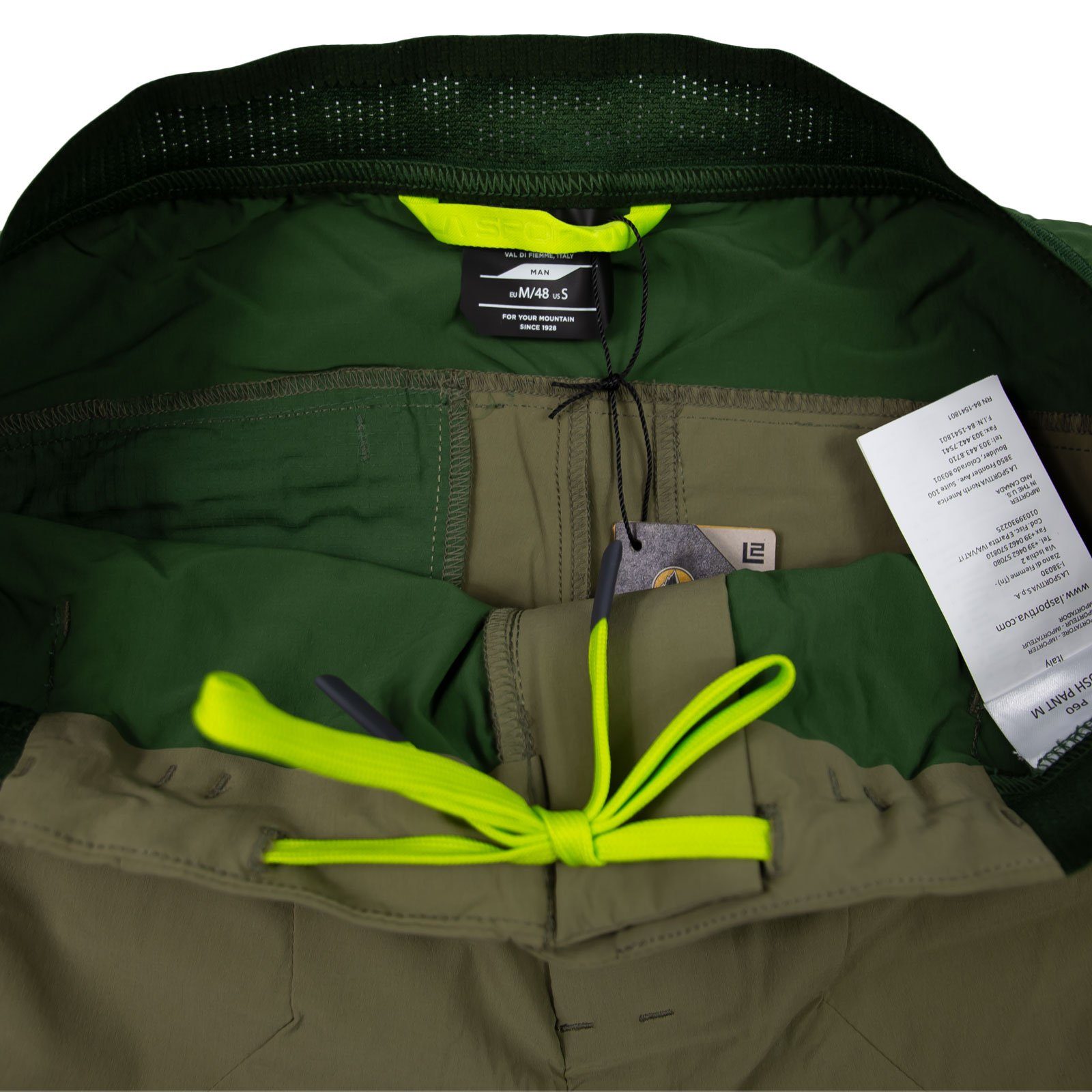La Sportiva Trekkinghose Brush Pant besonders forest atmungsaktivem und turtle 731711 aus Material leichtem, elastischem 