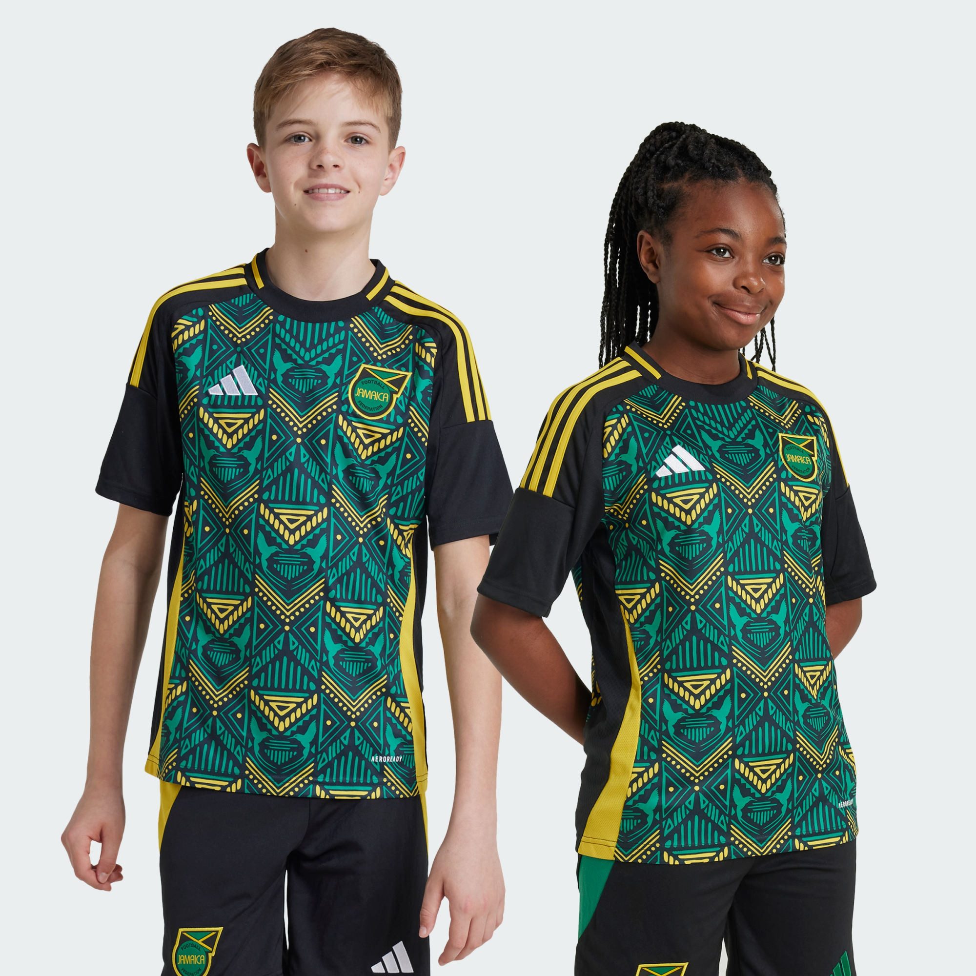adidas Performance FuBballtrikot JAMAICA 24 AWAY JERSEY KIDS