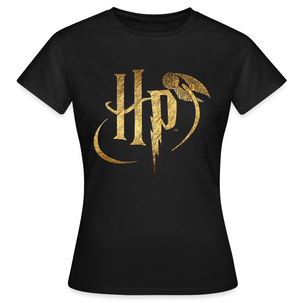 Spreadshirt T-Shirt Harry Potter HP Logo günstig online kaufen