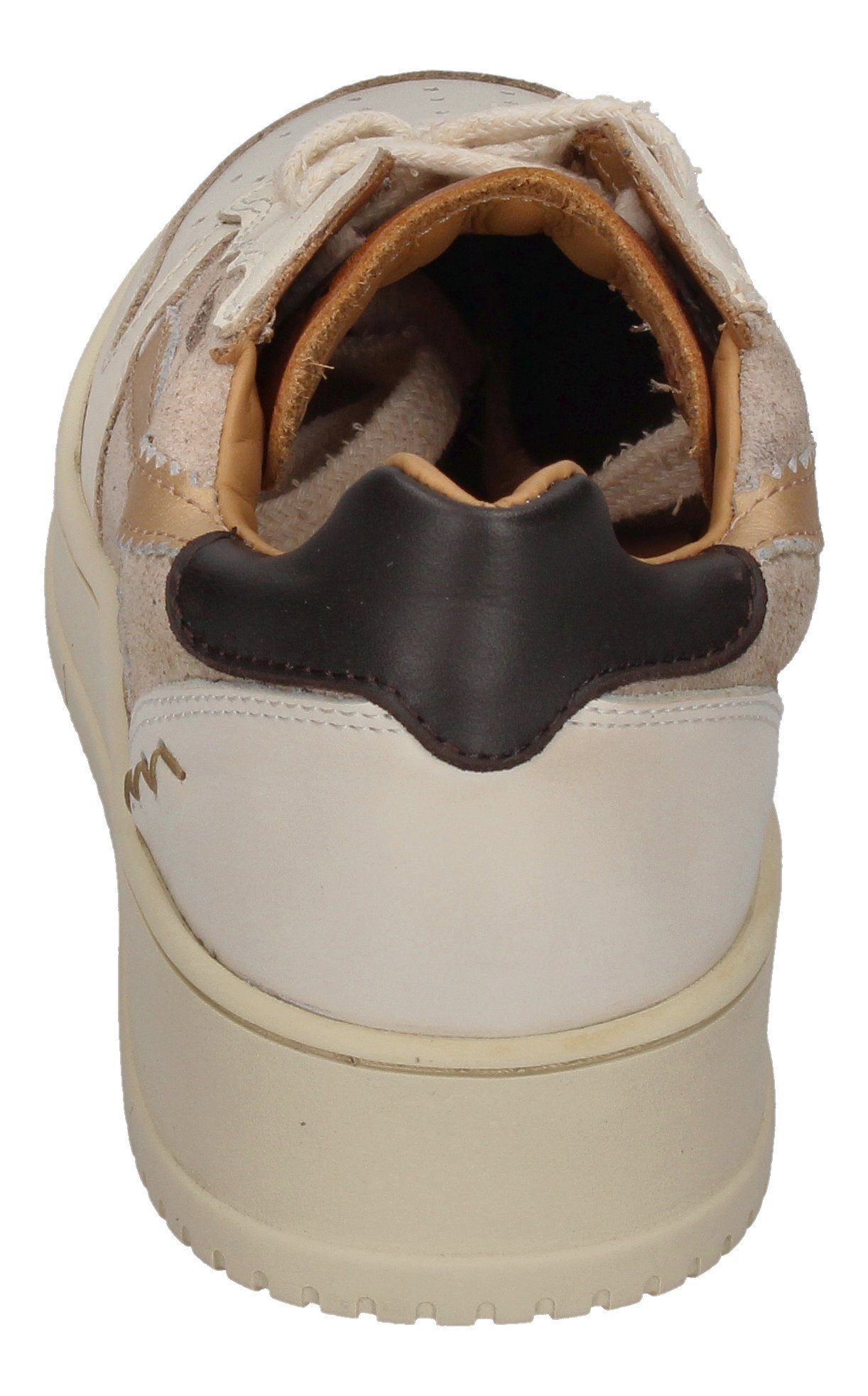 012 Oro Kamo-Gutsu Bianco CAMPA Brown Sneaker