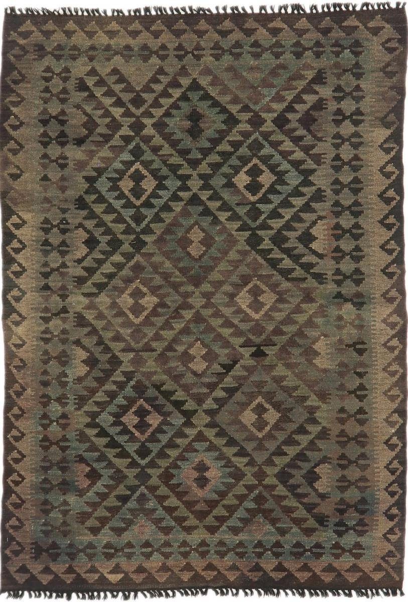 Orientteppich Kelim Afghan Heritage 123x175 Handgewebter Moderner Orientteppich, Nain Trading, rechteckig, Höhe: 3 mm