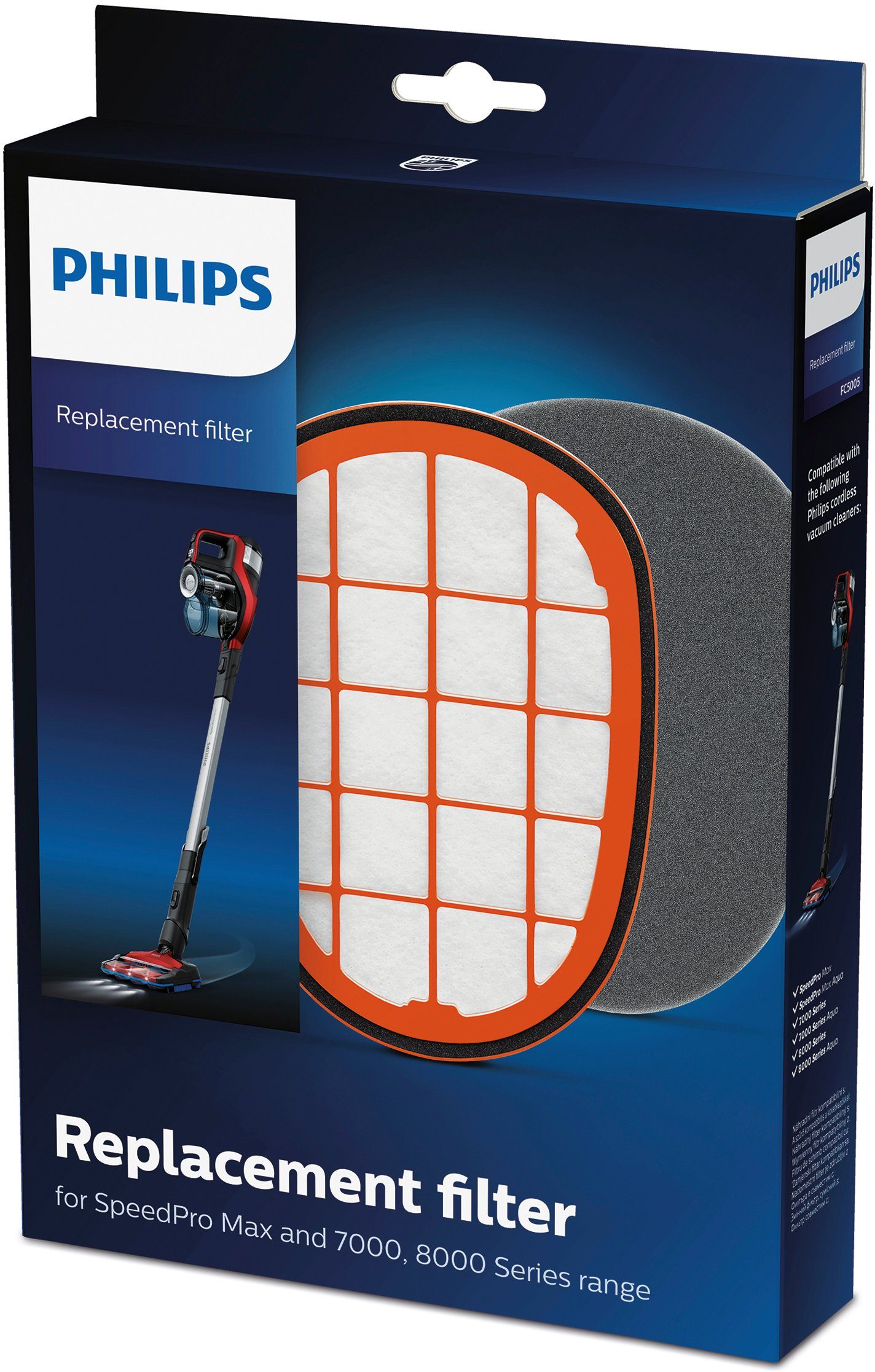 Philips Filter-Set FC5005/01, Zubehör für Philips SpeedPro Max Akkusauger