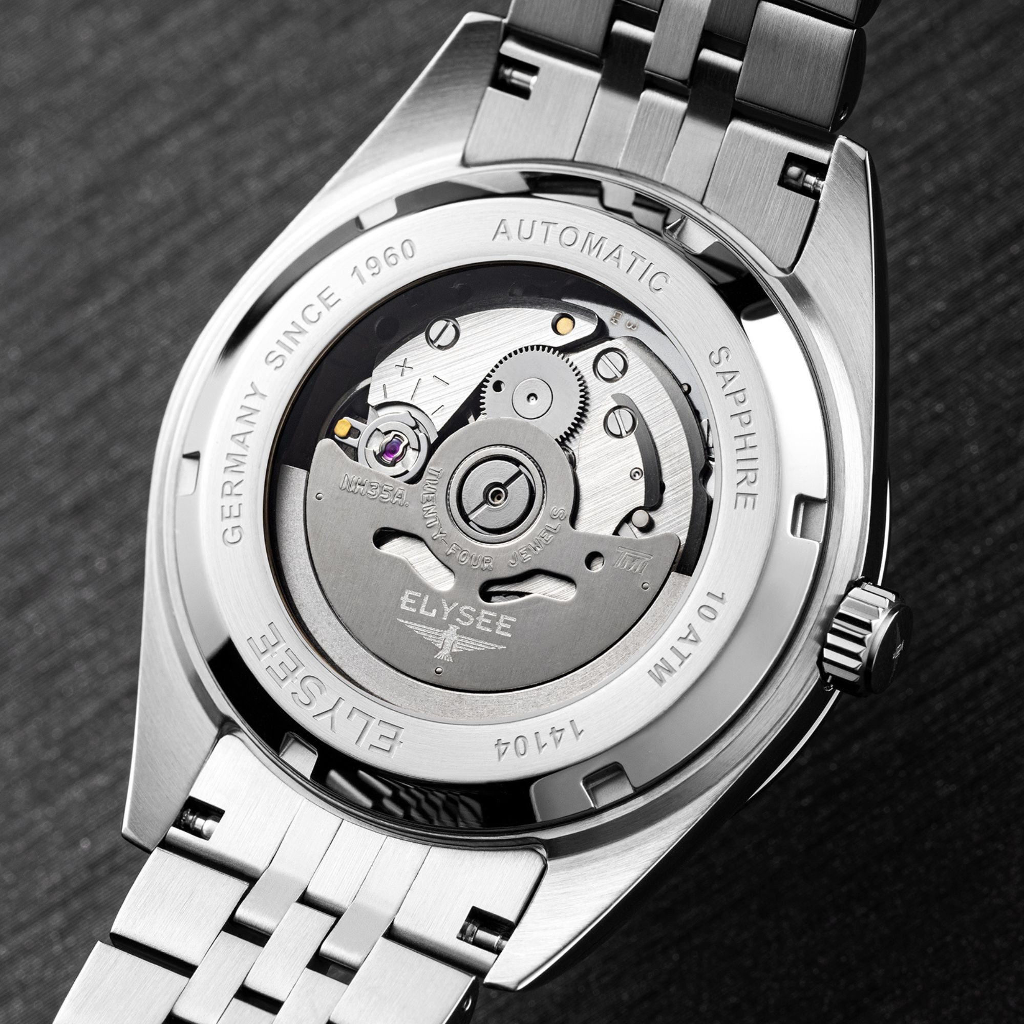 Elysee Automatikuhr Automatikuhr Herrenuhr 35 mm Automatik Herren