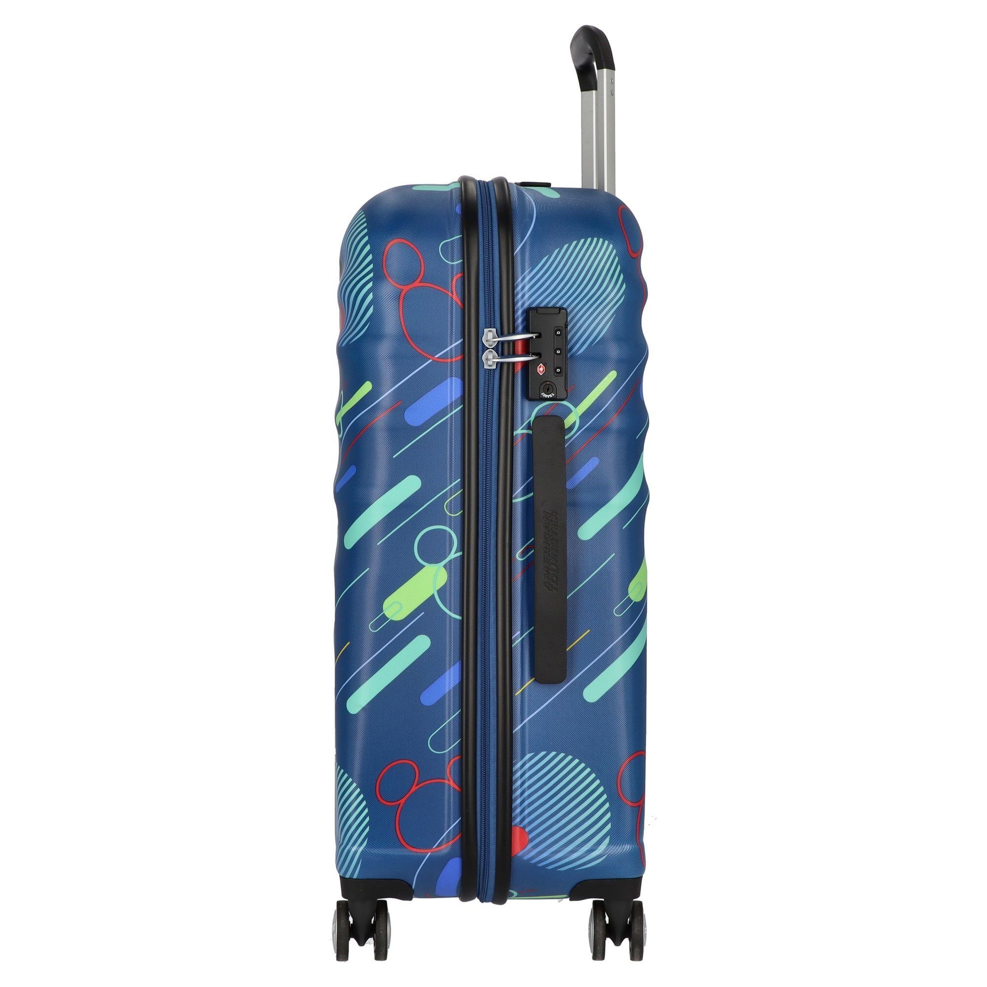 American Tourister® Hartschalen-Trolley pop mickey ABS Rollen, Wavebreaker, future 4