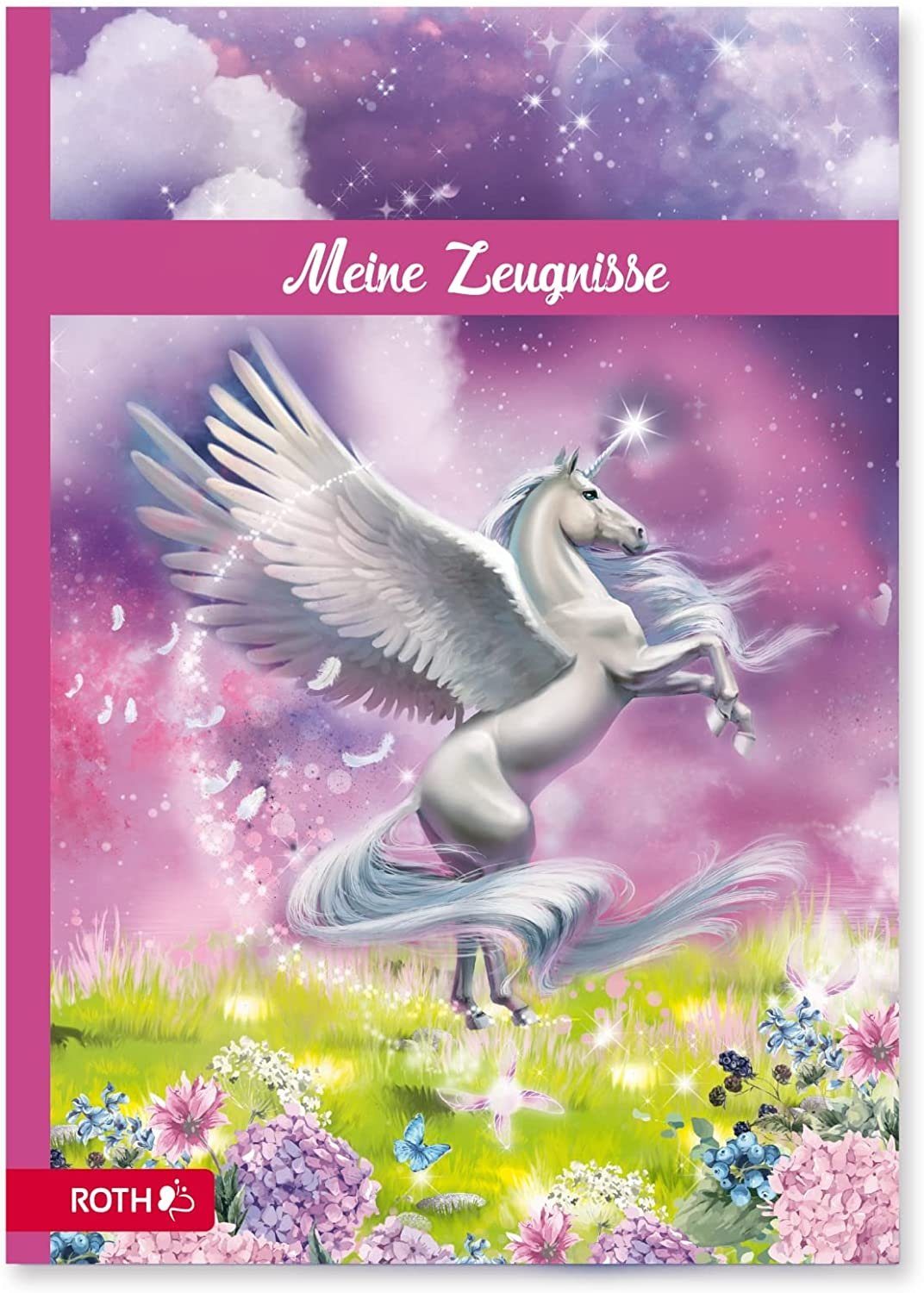 Roth Ideen Organisationsmappe ROTH Zeugnismappe "Pegasus", DIN A4