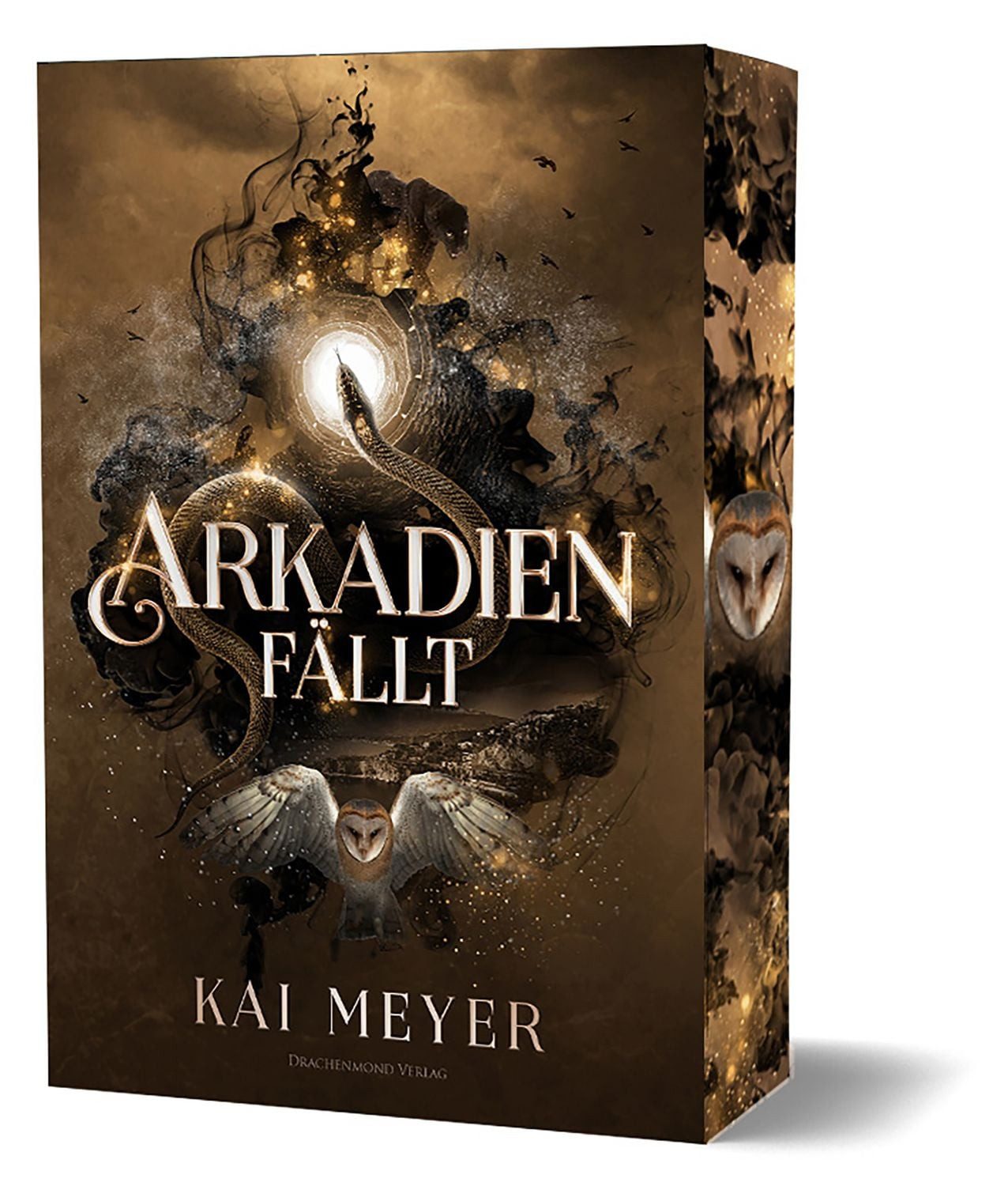 Belletristik Arkadien fällt Softcover mit Farbschnitt-Garantie Kai Meyer