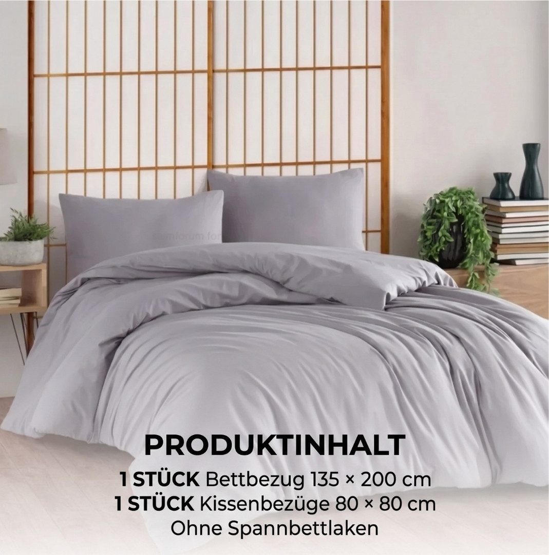 Formeya Bettwäsche Bettwäsche 100% Baumwolle 135x200 cm Einzelbett(ohne Spannbettlaken)