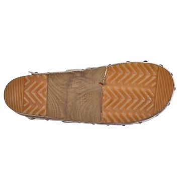 Sanita Wood-Kristel Open Clog White Sandale