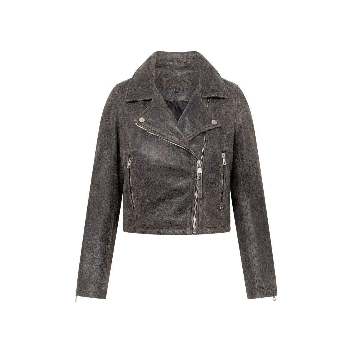 Bolongaro Trevor Lederjacke Millie Biker Damen Bomberjacke, Freizeitjacke, Blazer, Pufferjacke, Übergangsjacke