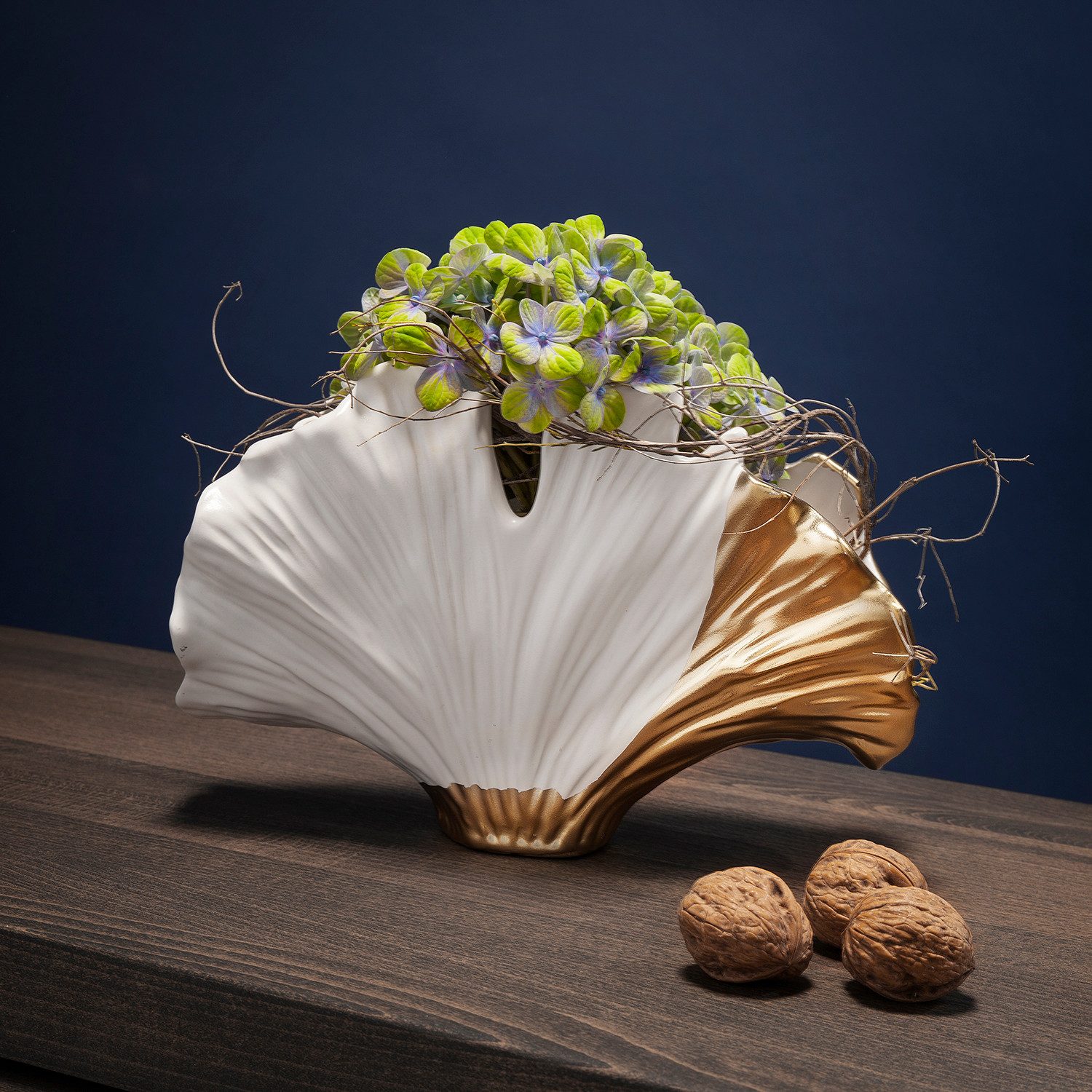 Kare Design Tischvase Vase Ginkgo Elegance günstig online kaufen