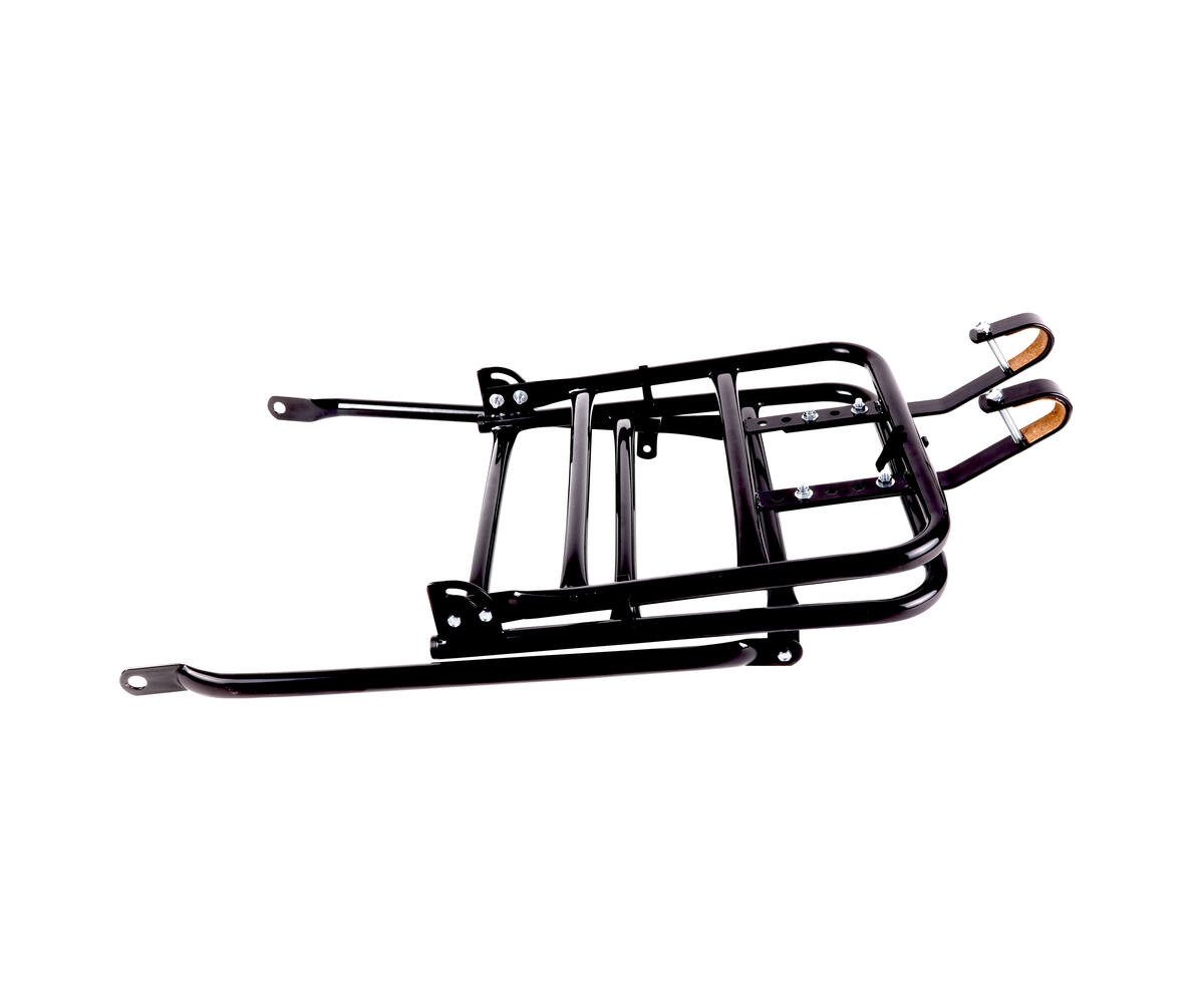 Lastpak Fahrrad-Gepäckträger Vorderrad Transportgepäckträger 31 29 5 33 cm Stahl schwarz